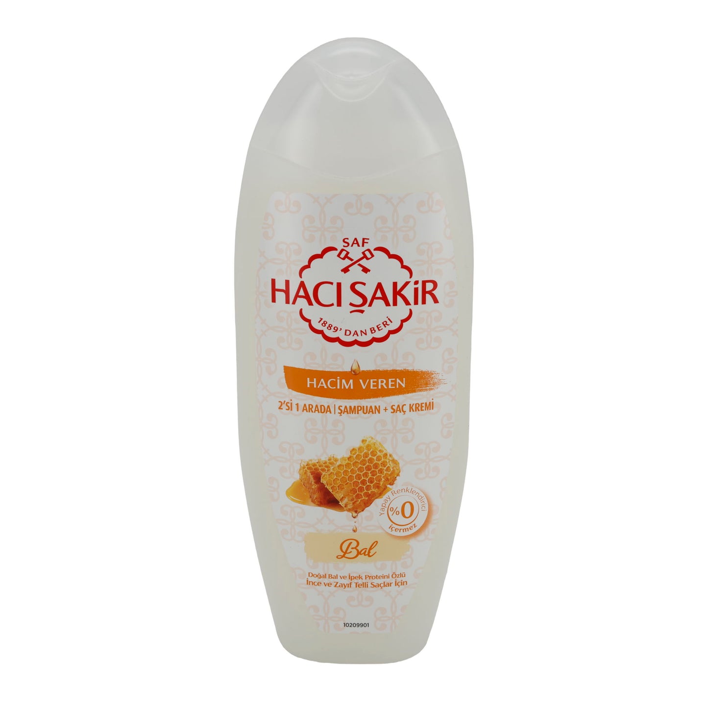 Shampoo & Conditioner Haci Şakir 2-in-1 | Shower Gel | Honey | 500 ml