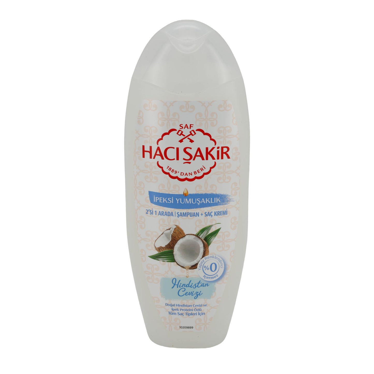 Shampoo & Haarspülung Haci Şakir 2-in-1 | Shampoo | Kokos | 500 ml
