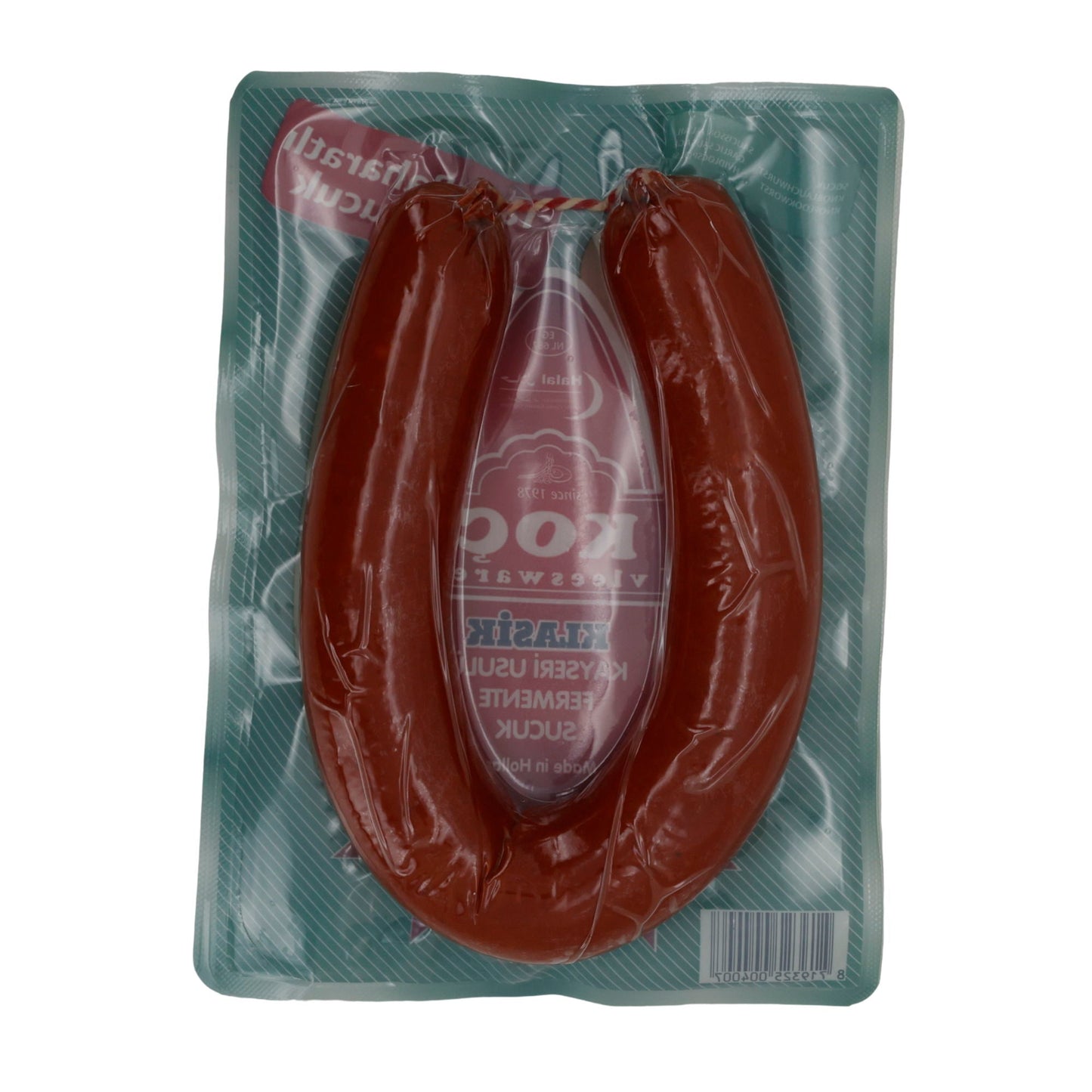 Sucuk Koç Vleeswaren | Klasik Kayseri Usulü | Fermentierte Knoblauchwurst | 450 g KOC