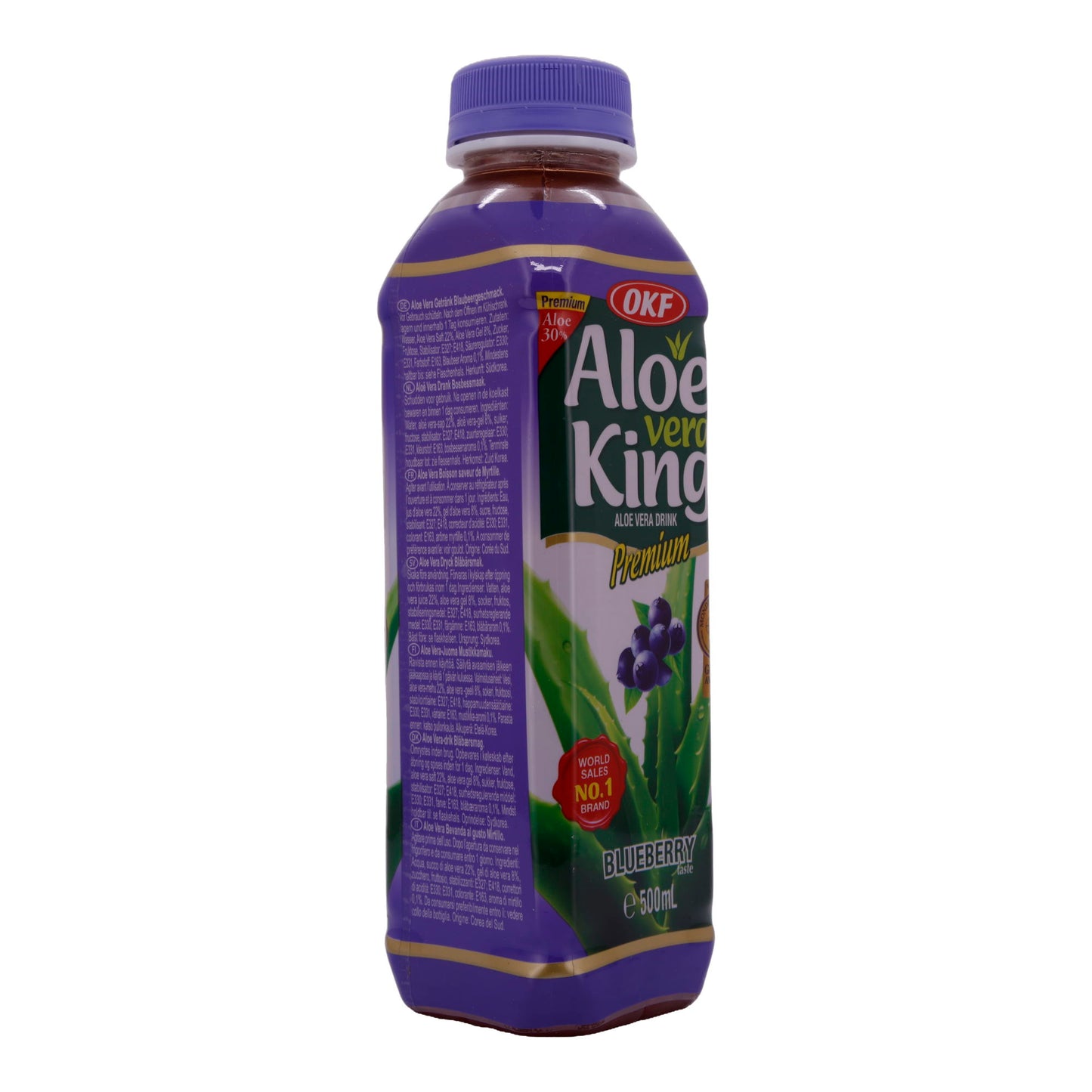Aloe Vera King Drink OKF | Frisdrank | Met bosbessensmaak | 500ml