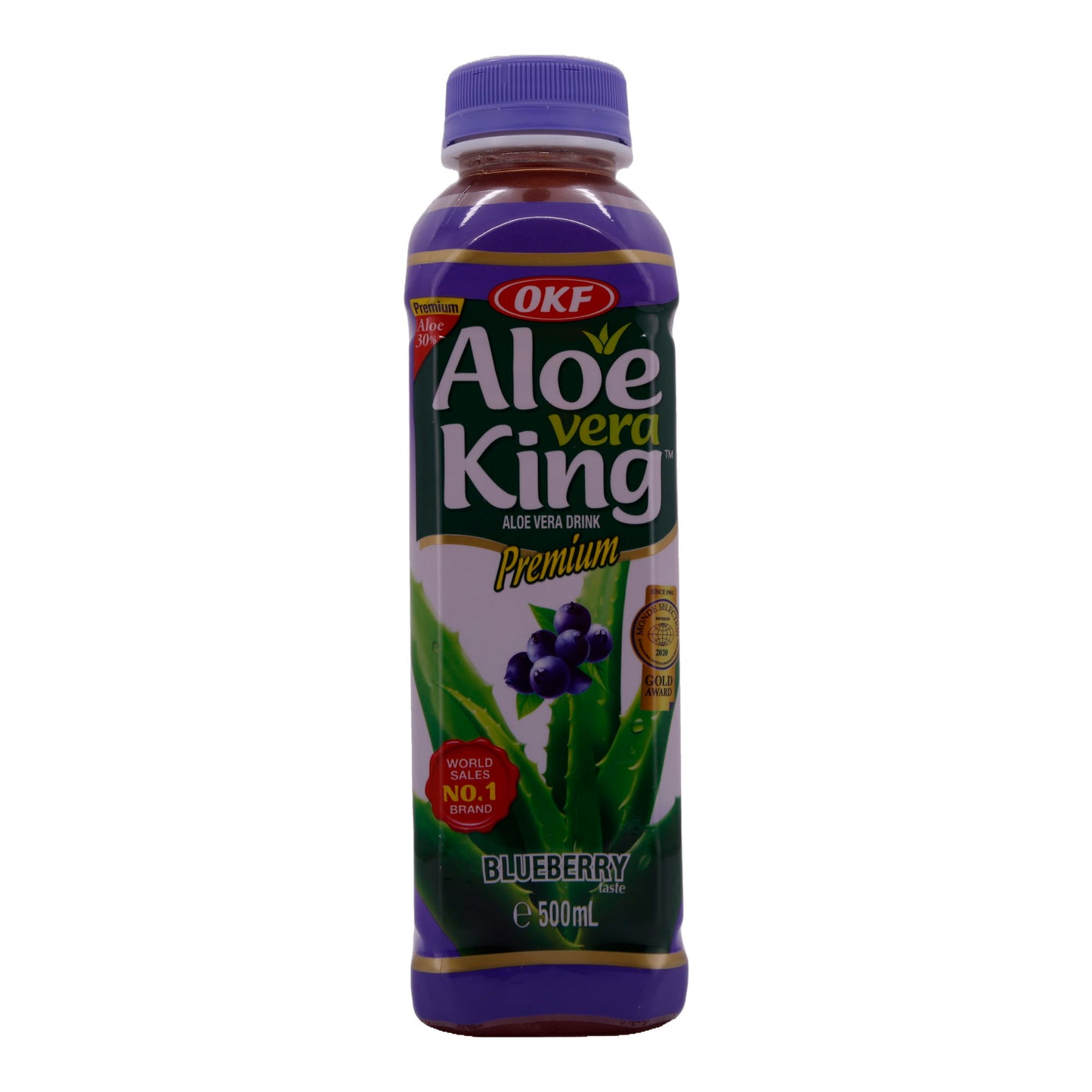 Aloe Vera King Drink OKF | Frisdrank | Met bosbessensmaak | 500ml