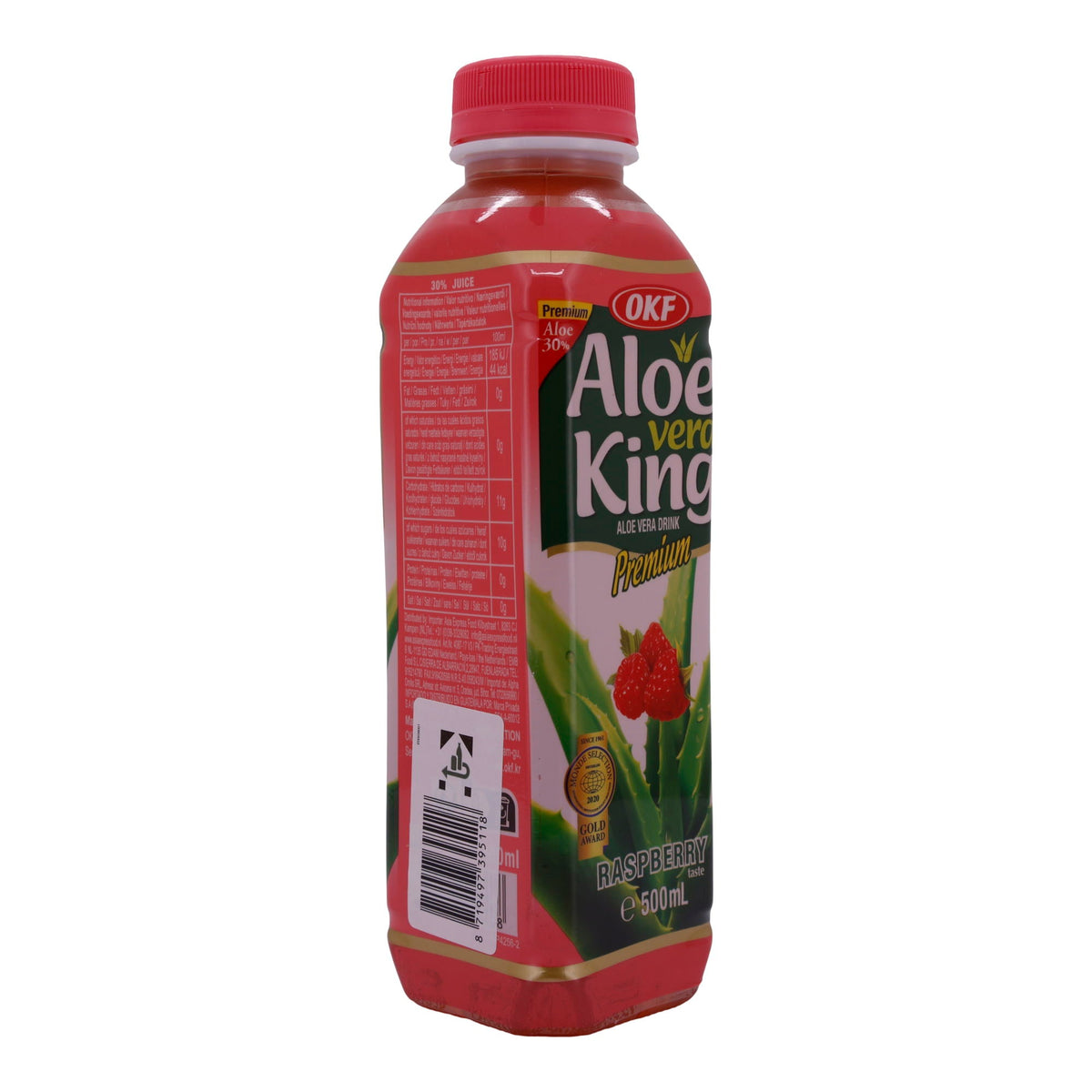 Aloe Vera Drink OKF Aloe Vera King | Getränk | Mit Himbeer Geschmack | 500 ml ALOE VERA