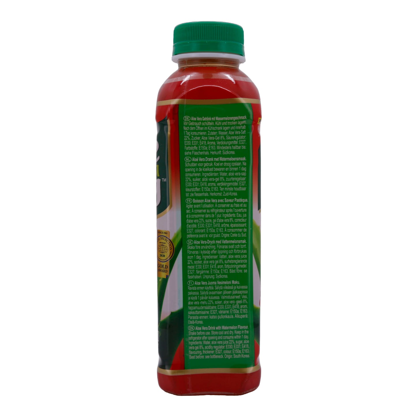 Getränk OKF | Aloe Vera King Aloe Vera Drink | Mit Wassermelonengeschmack, Premiumqualität mit 30% Aloe Vera | 500 ml