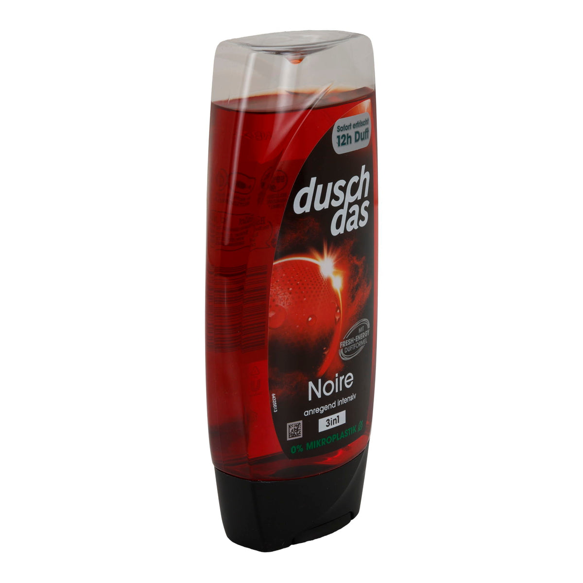 duschdas Noire 3in1 Duschgel | Für Körper, Gesicht & Haar | 225 ml | 12h Duft | 0 % Mikroplastik | Hautverträglich - Taste Your World