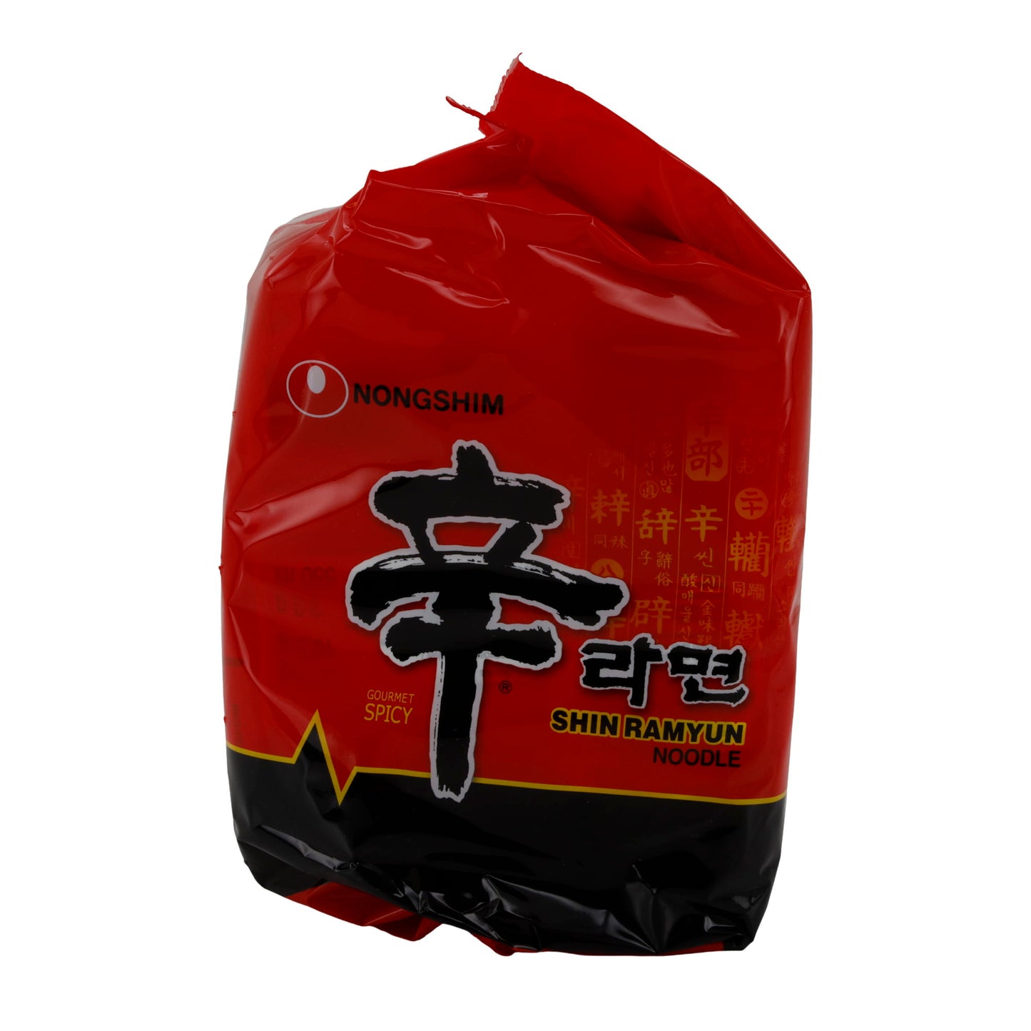 Shin Ramyun Nongshim | Instant Noodle Soup | Spicy with Beef Flavor | 600 g (5 x 120 g)