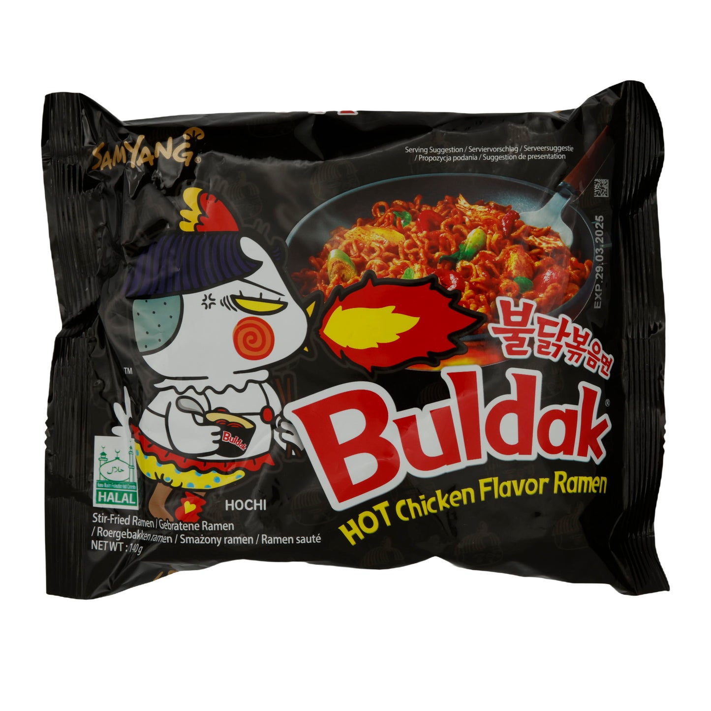 Ramen Saveur Poulet Épicé Samyang Buldak | Nouilles | | Pack de 140 g