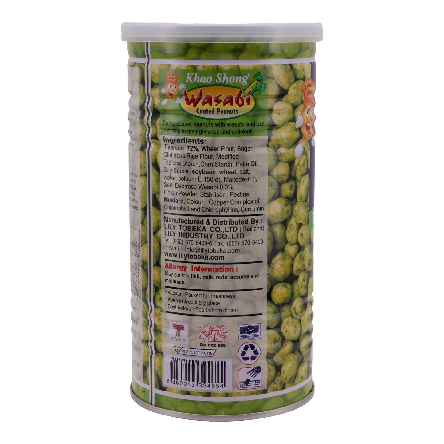 PEANUTS WITH WASABI