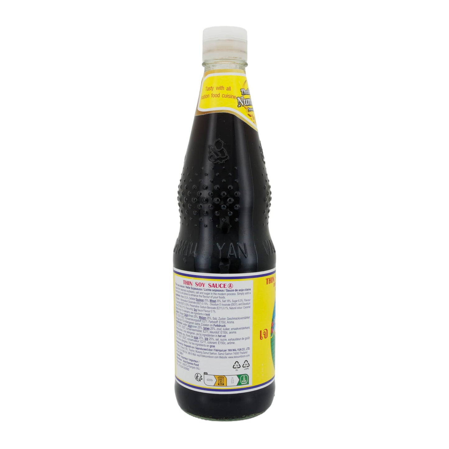 Sojasauce Dek Som Boon | Dünn | Mild, asiatisch | 700 ml
