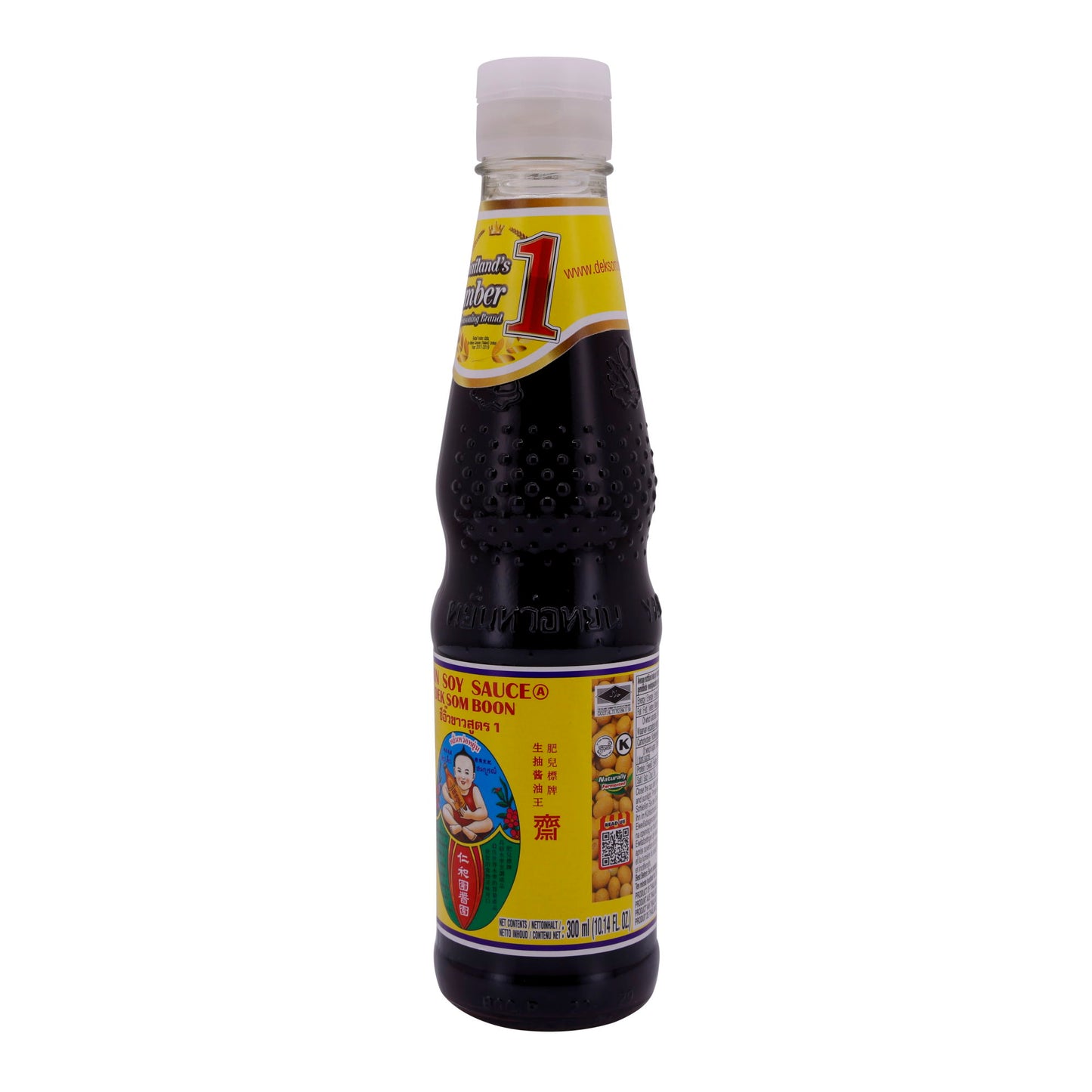 Sojasauce Thin Soy Sauce "Dek Som Boon" | Authentische thailändische Sauce | 300 ml