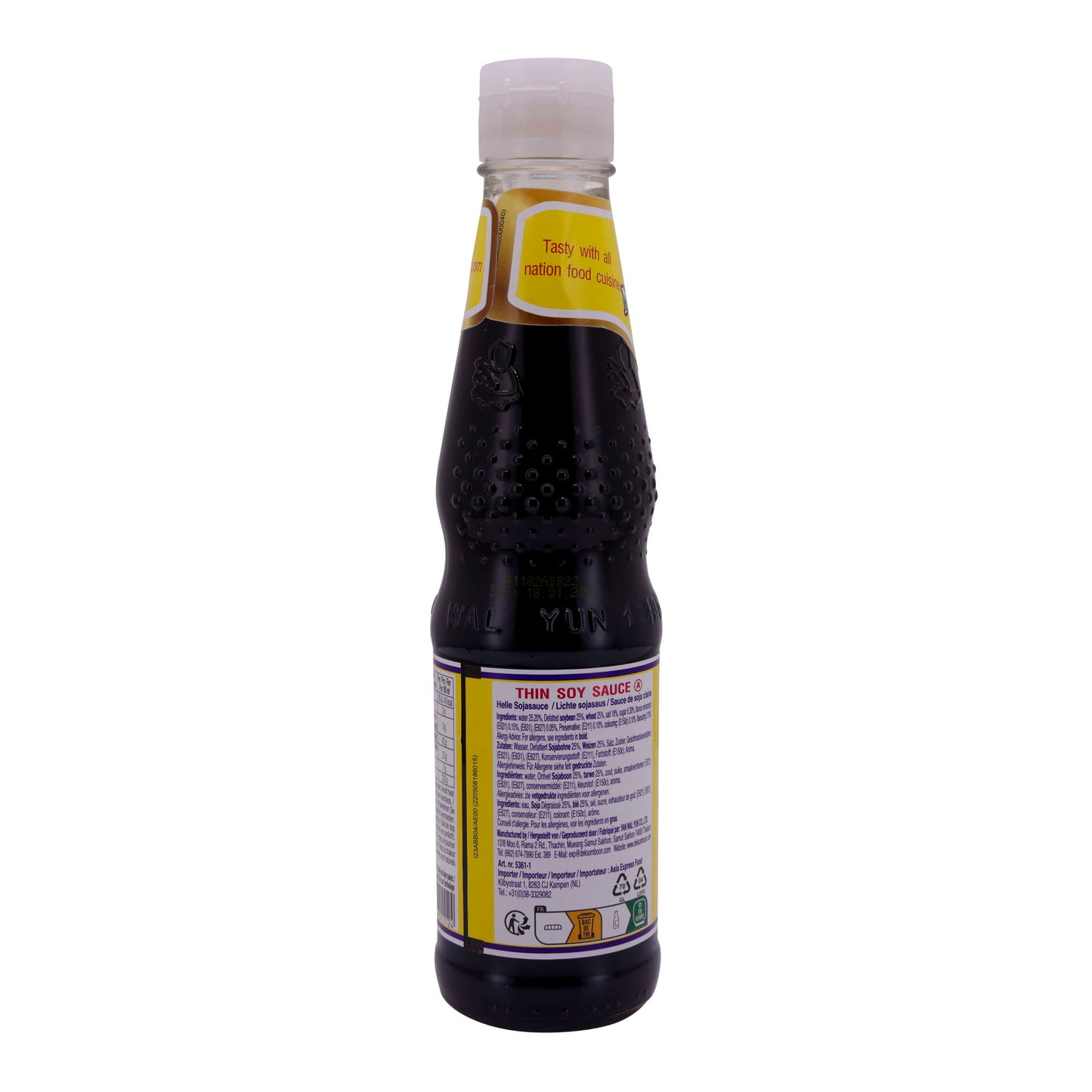 Sojasauce Thin Soy Sauce "Dek Som Boon" | Authentische thailändische Sauce | 300 ml