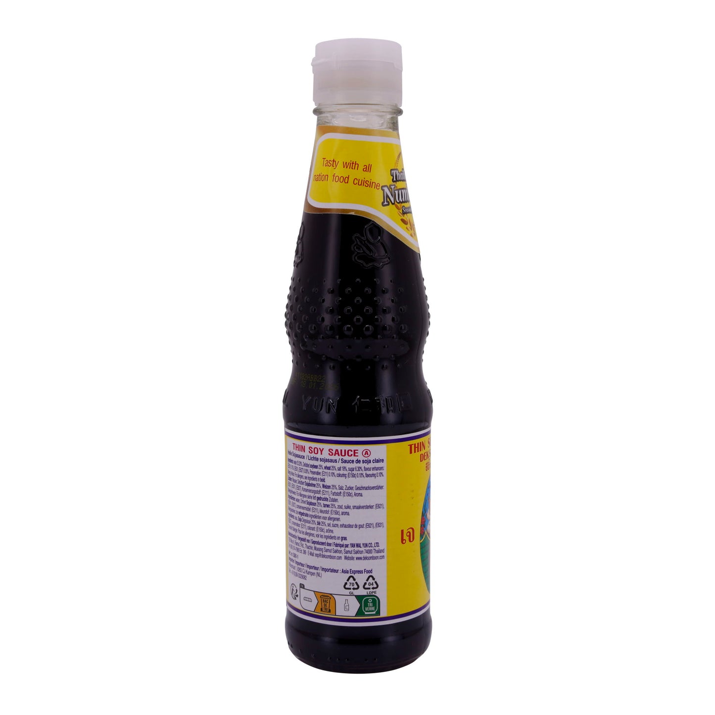 Sojasauce Thin Soy Sauce "Dek Som Boon" | Authentische thailändische Sauce | 300 ml