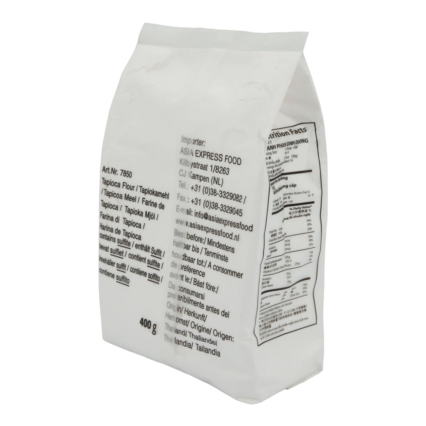 Tapiokamehl Farmer Brand | Premium Tapiokastärke | Aus Thailand | 400 g