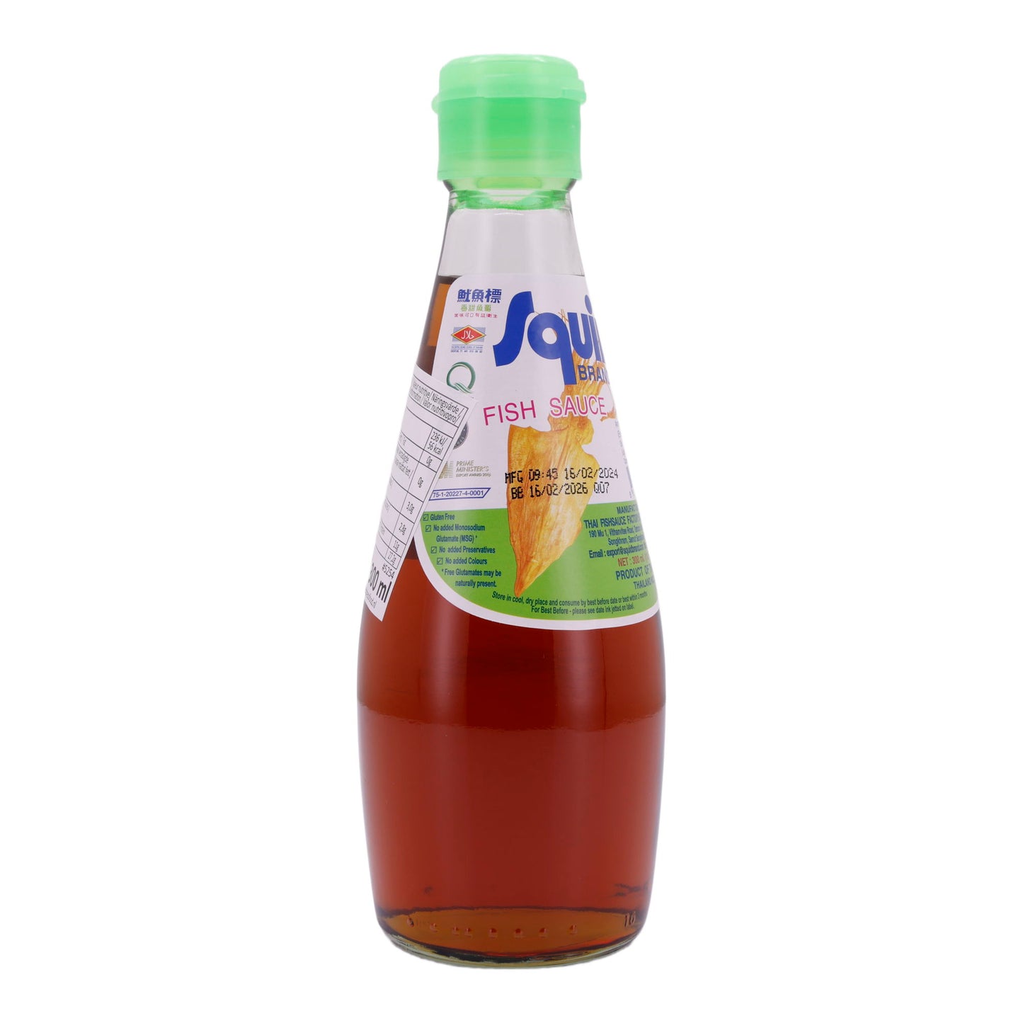Salsa di pesce Squid Brand | Salsa | Autentica, thailandese | 300 ml