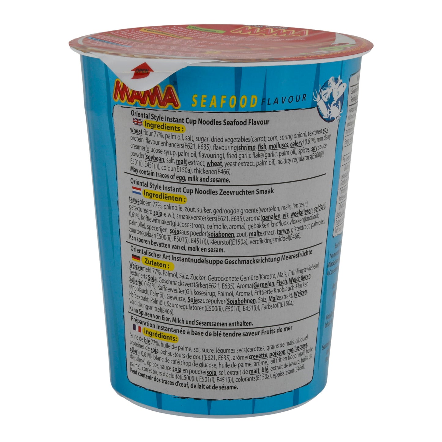 Cup Instantnoedels Zeevruchten Smaak MAMA | Instant-Noedels | 70 g