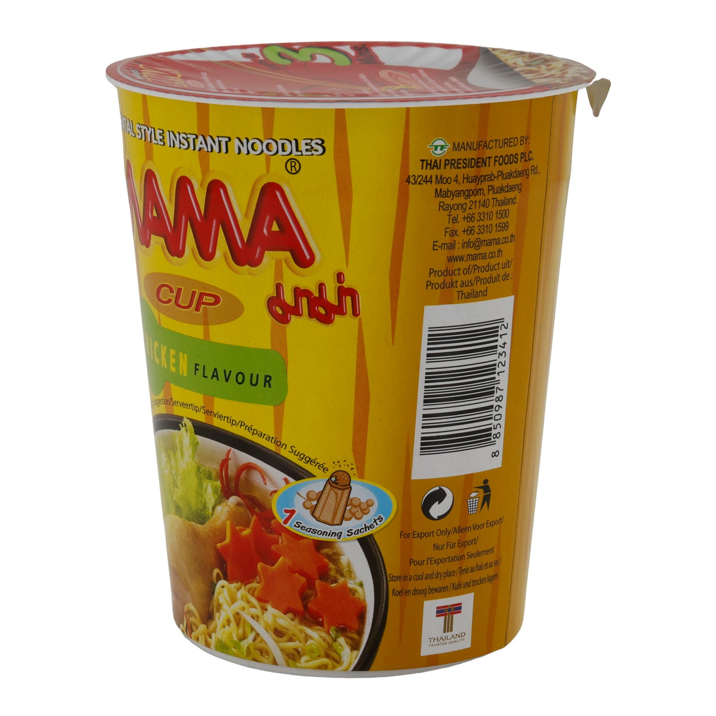 Cup Instantnoedels Kip Smaak MAMA | Instant-Noedels | 70 g