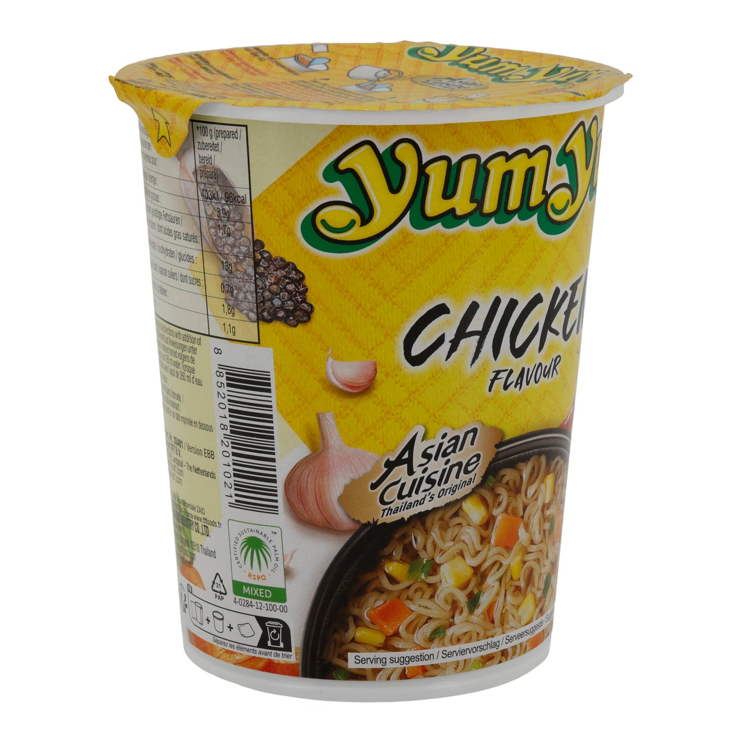 Chicken Flavour Yum Yum | Instant Noodles | Aromatic from Thailand | 70 g