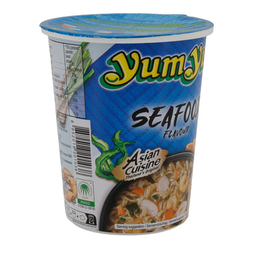 Nouilles Instantanées Yum Yum | Saveur Fruits de Mer | Nouilles Asiatiques au goût Fruits de Mer | 70 g