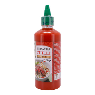 Sriracha Chilli Sauce Thai Dancer | Hot & Spicy | Scharfe Chilisauce für würzige Gerichte | 450 ml