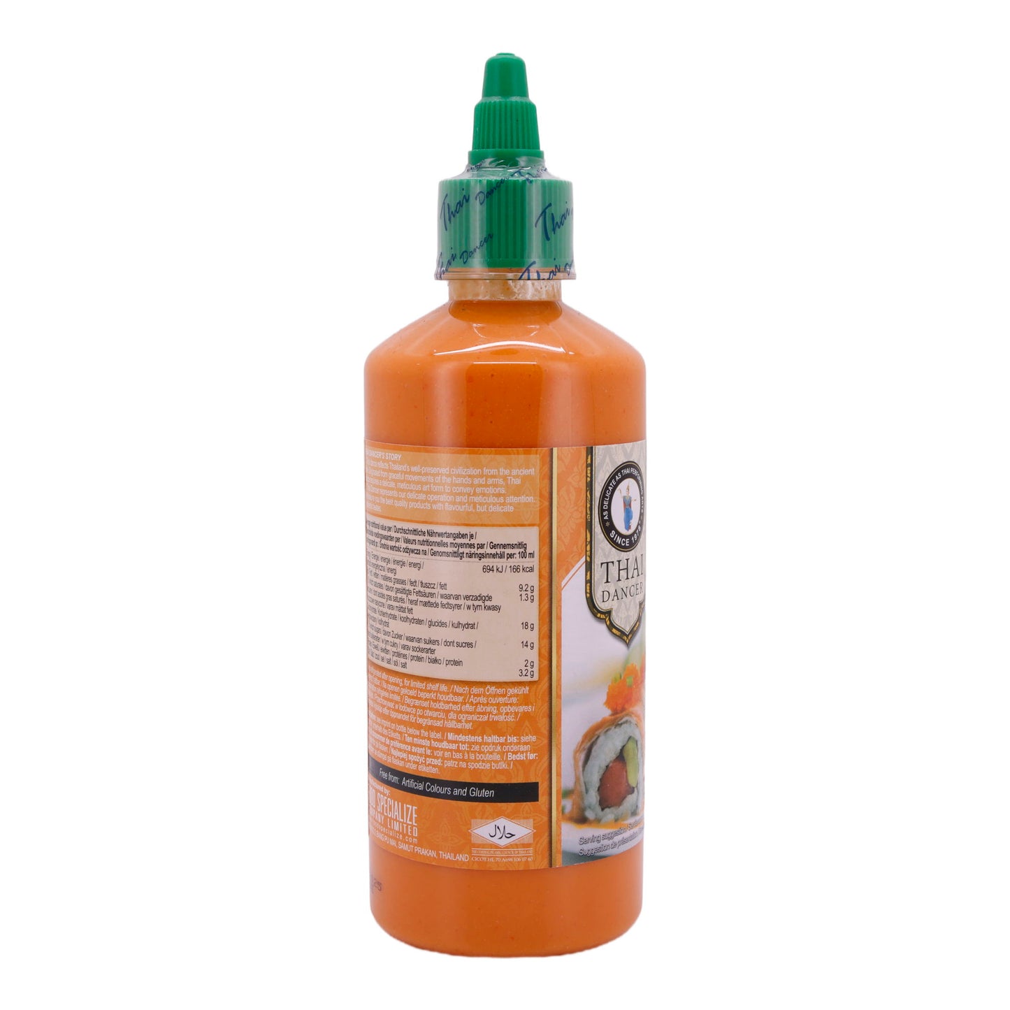 Sauce Thai Dancer | Sriracha Mayo | Pittig-romig | 450 ml