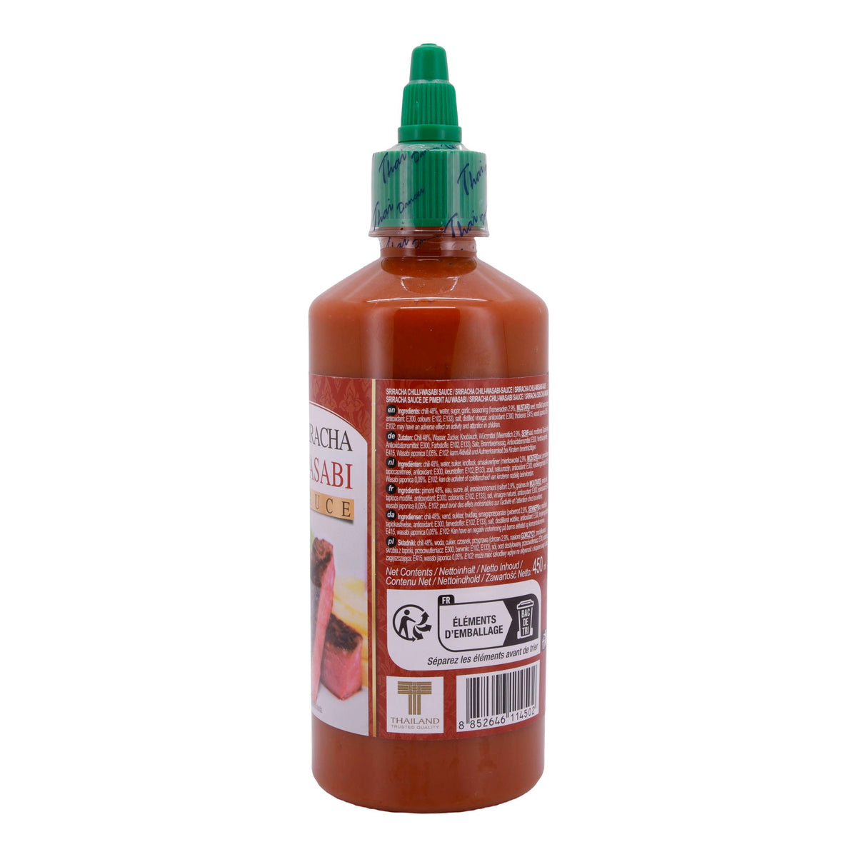 Sriracha Wasabi Sauce Thai Dancer | 450 ml FLYING GOOSE BRAND