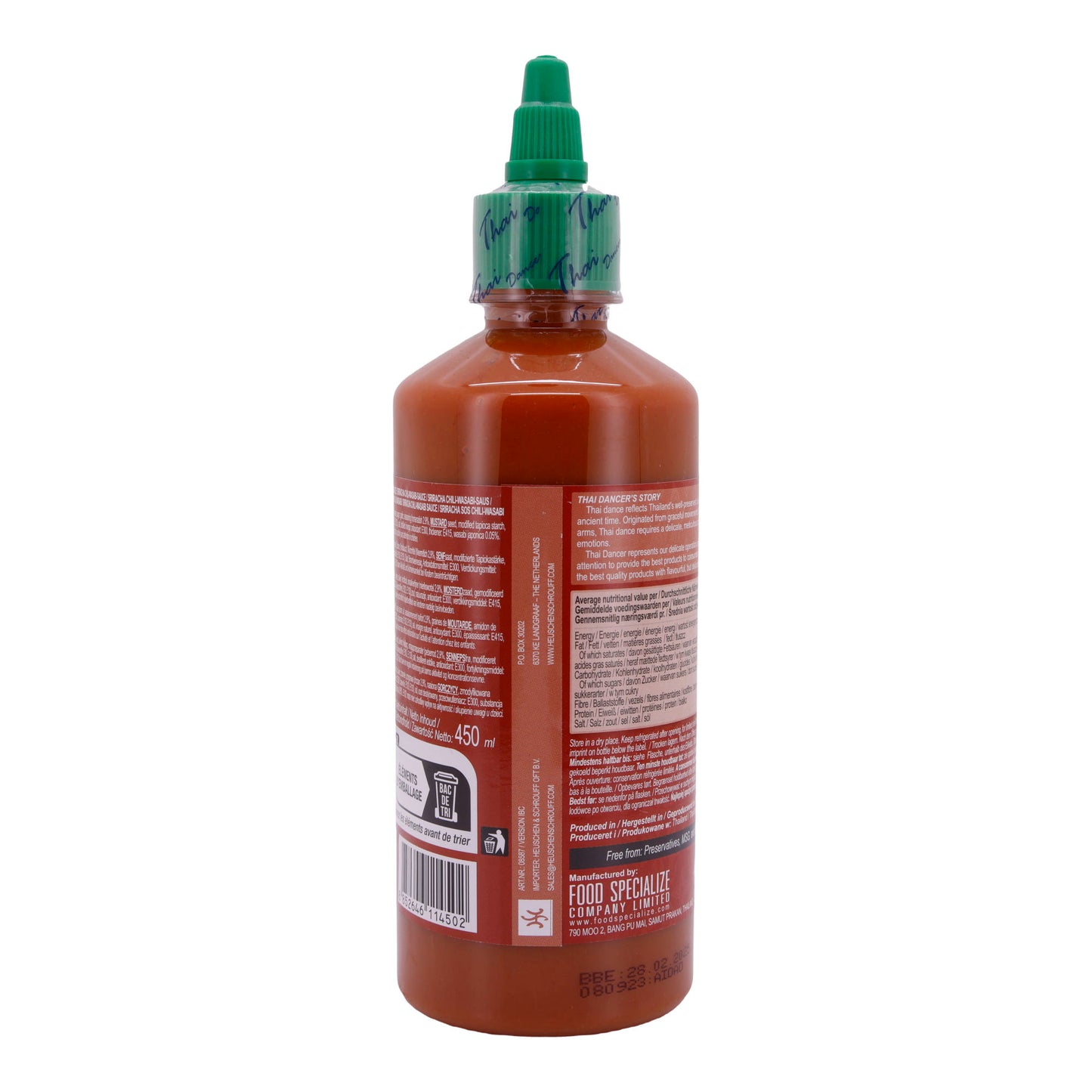 Sriracha Wasabi Sos Tay Dansçısı | 450 ml