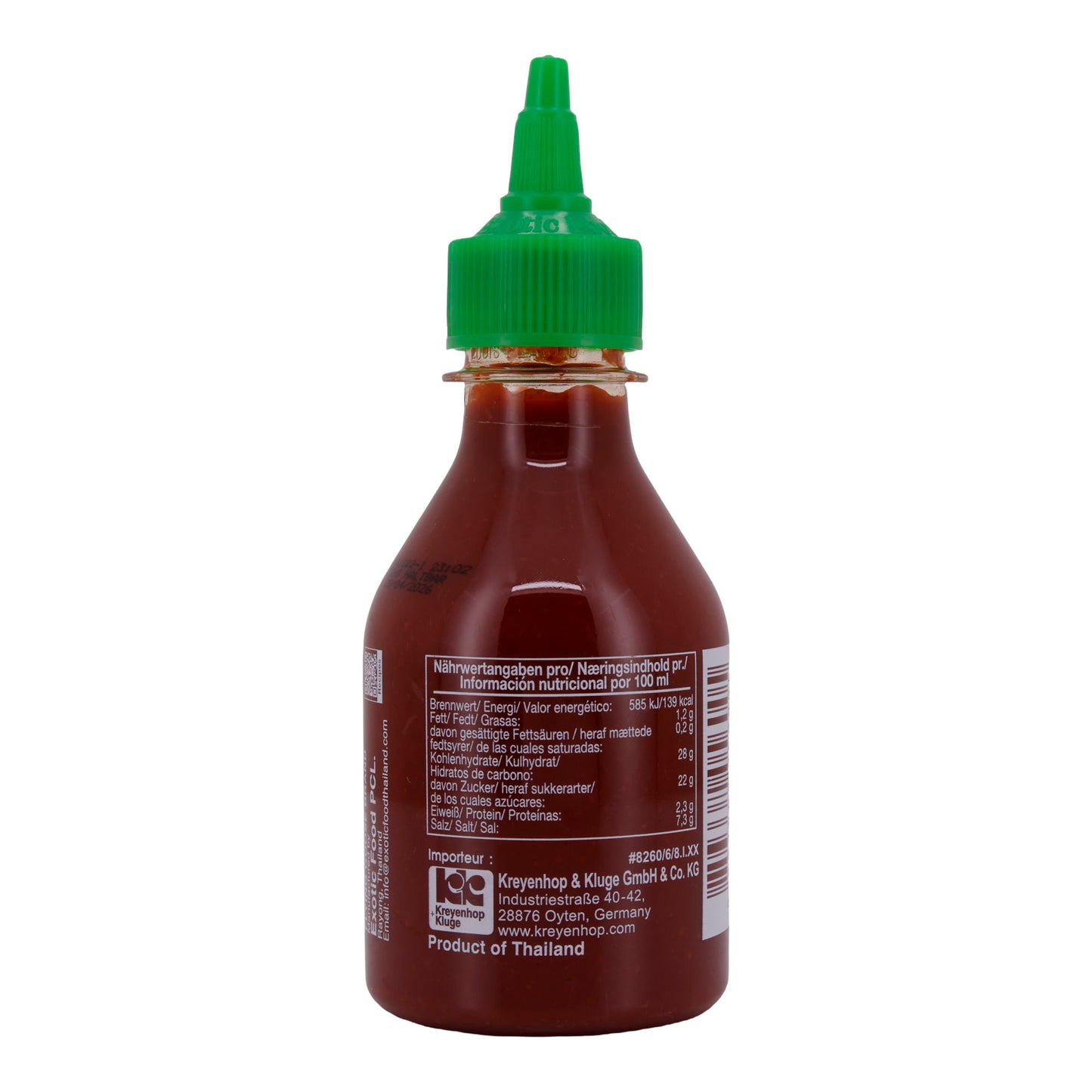 Sriracha Chilisauce Scharf Flying Goose | Sauce | Thailändische Würzsauce | 200 ml