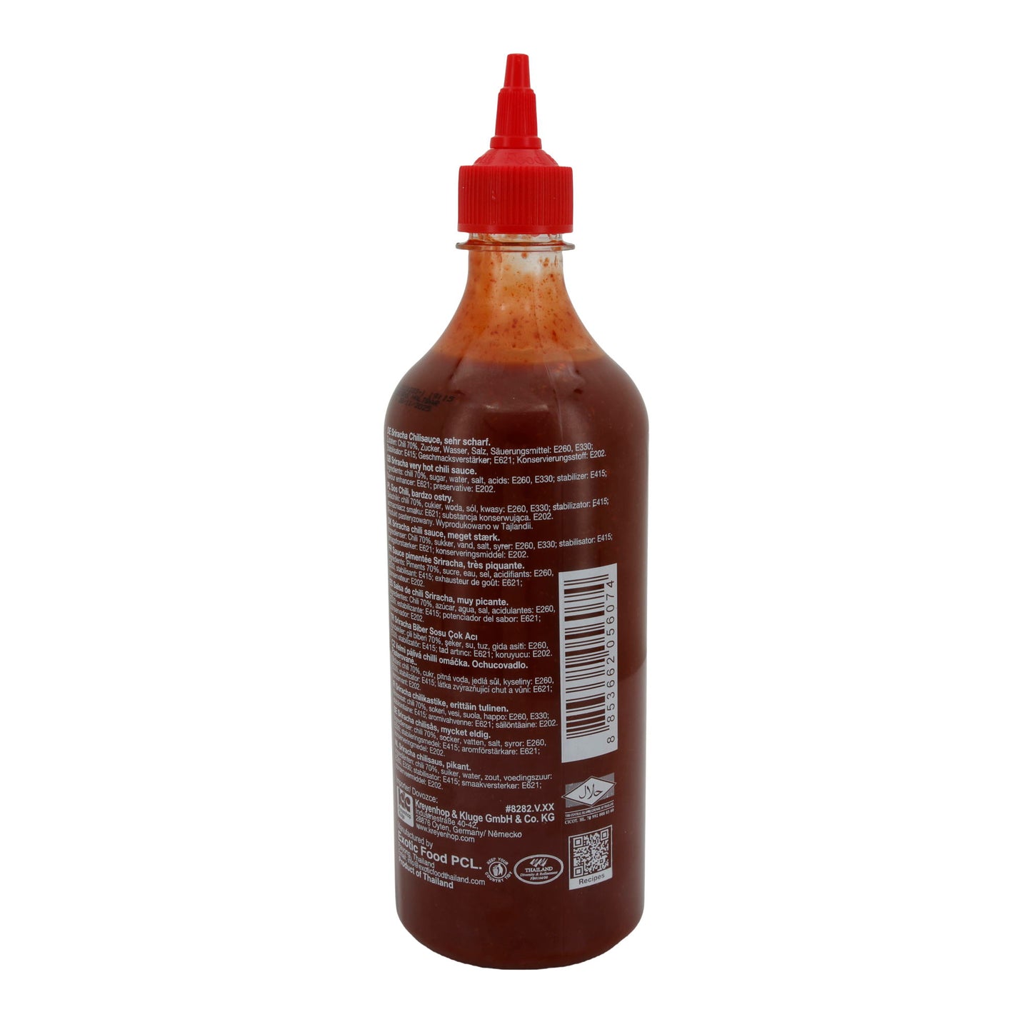 Sriracha Çok Acı Biber Sosu Flying Goose | Sos | Tayland'dan Yoğun Tat | 730 ml
