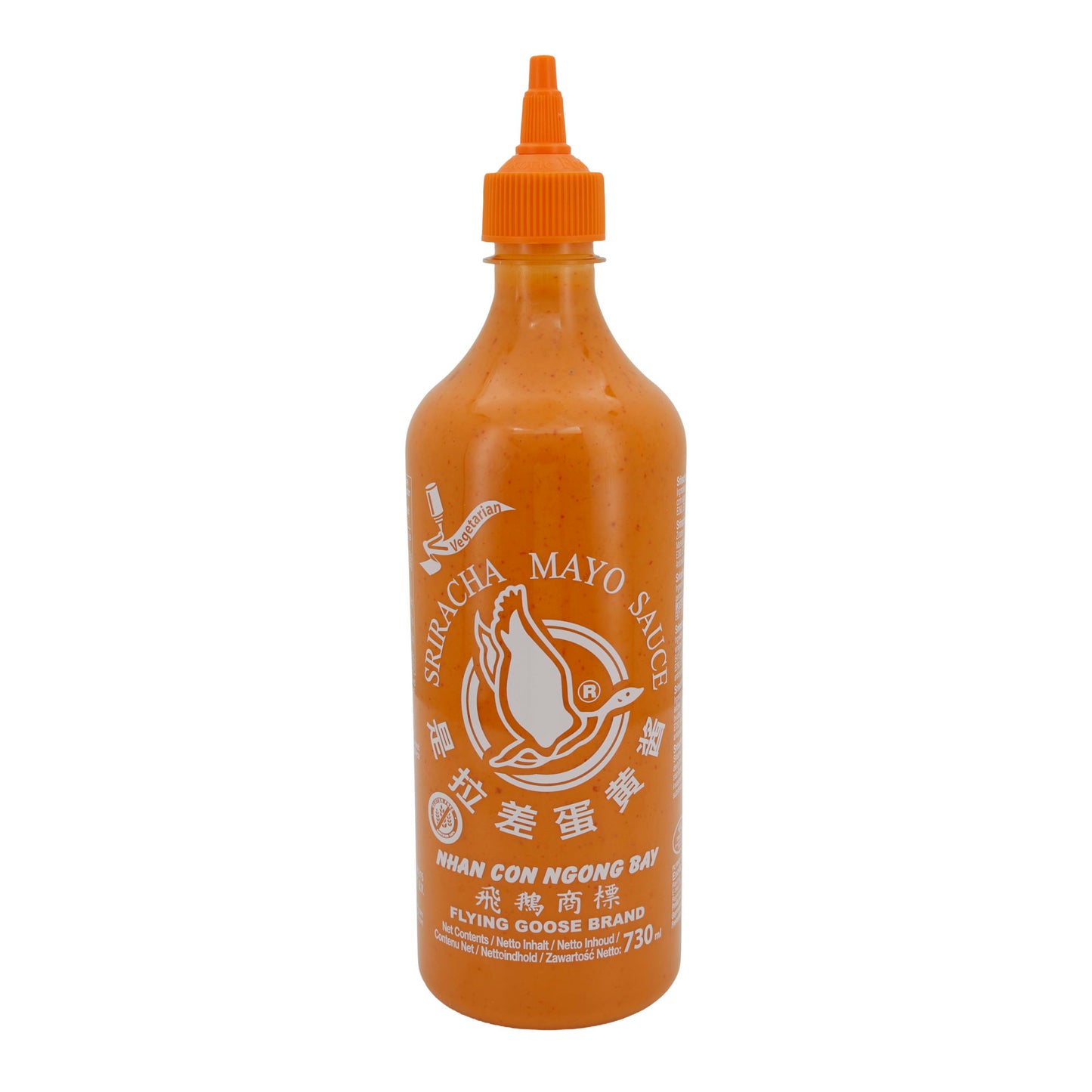 Sriracha Mayo Sauce Flying Goose | Würzig-cremige Sauce für vielseitigen Genuss | 730 ml