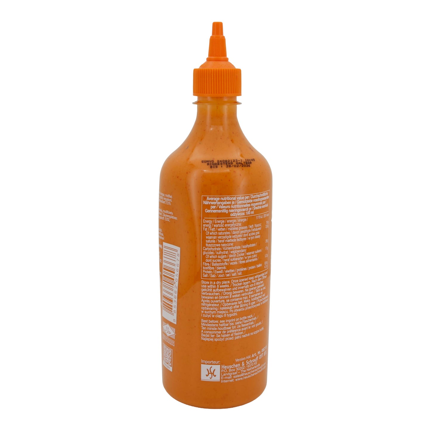 Sriracha Mayo Sauce Flying Goose | Würzig-cremige Sauce für vielseitigen Genuss | 730 ml