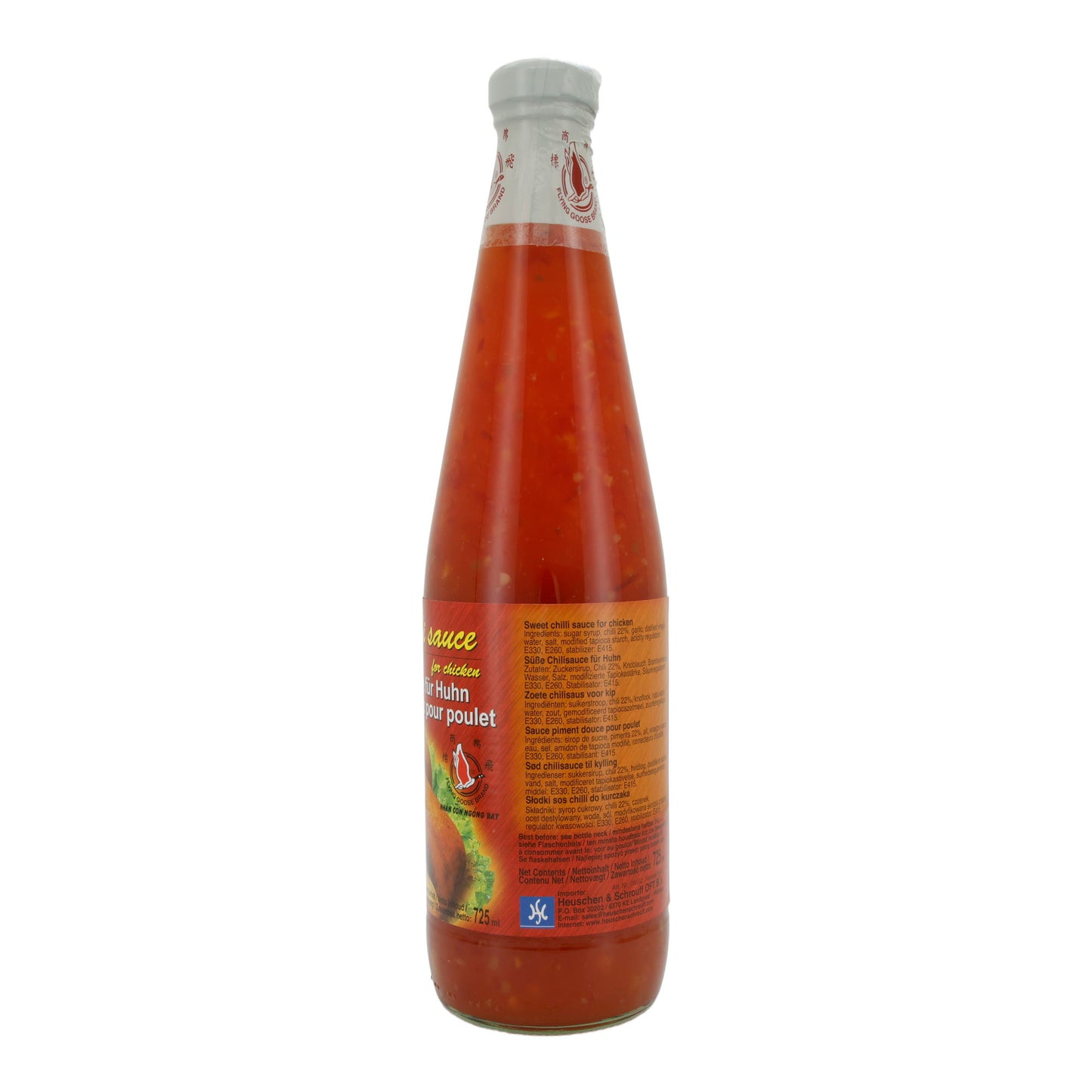 Chilisauce Sweet | Zoete Zure Chili voor Kip | Zoet, voor Kip | 725ml