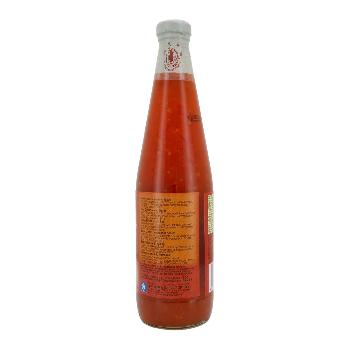 Chilisauce Sweet | Zoete Zure Chili voor Kip | Zoet, voor Kip | 725ml
