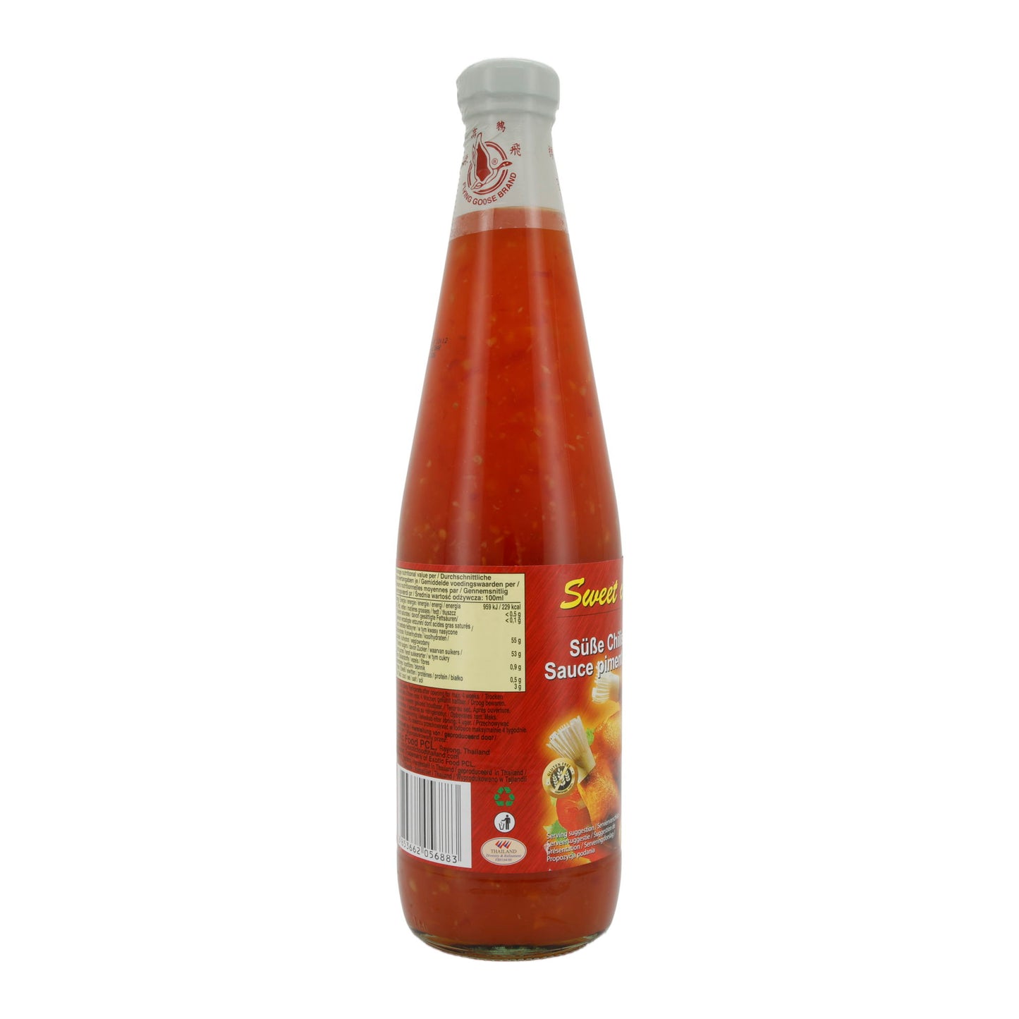 Chilisauce Sweet | Zoete Zure Chili voor Kip | Zoet, voor Kip | 725ml