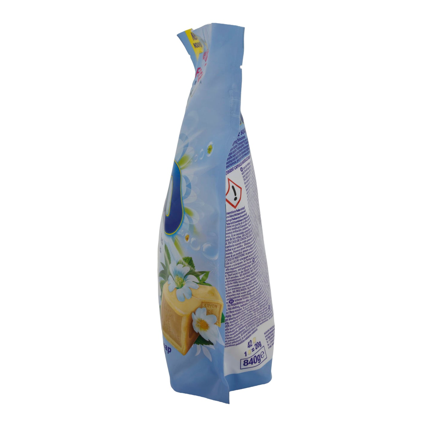 Waschmittelkapseln OMO | Marseille Soap & Spring Blooms | 42 Kapseln (840 g)