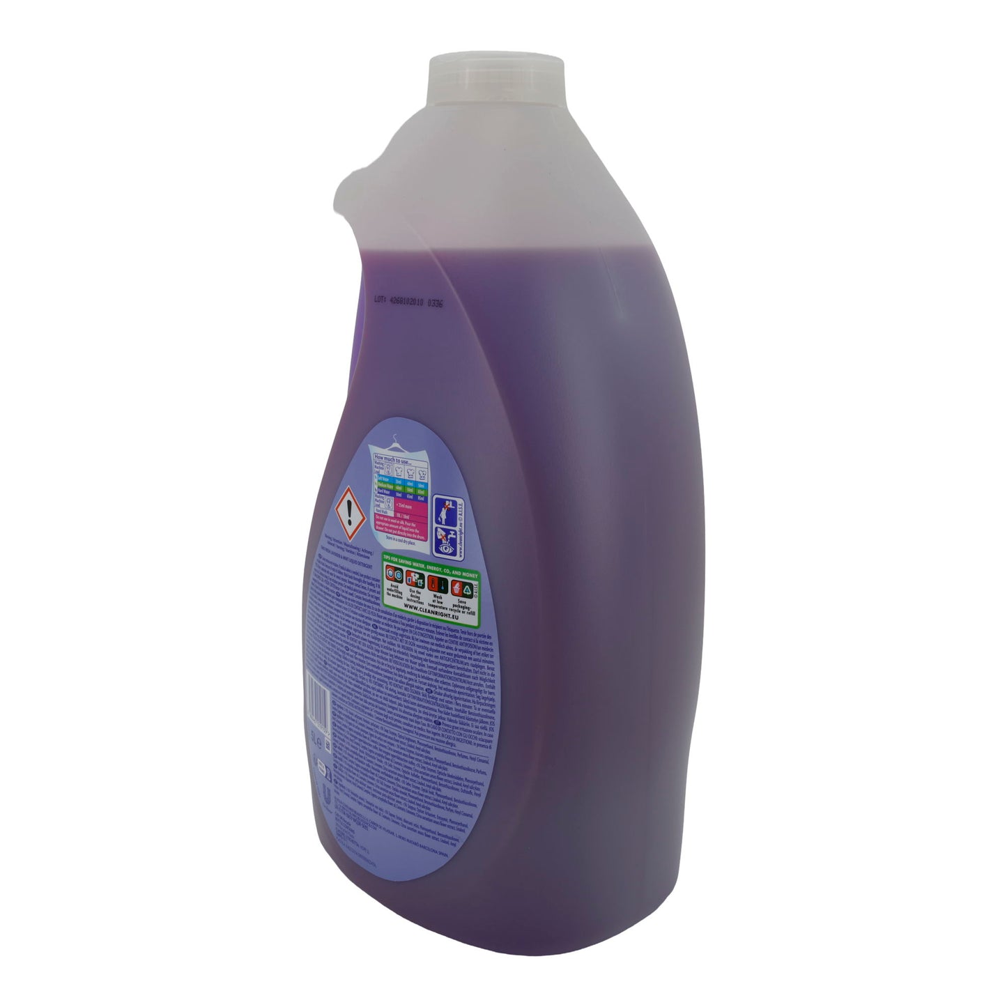 Flüssigwaschmittel OMO | Fresh Lavender & Mint | Für bis zu 100 Waschladungen | 5 l