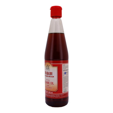 Olio di sesamo Oh Aik Guan | 100% olio di sesamo puro | Da semi tostati | 650 ml