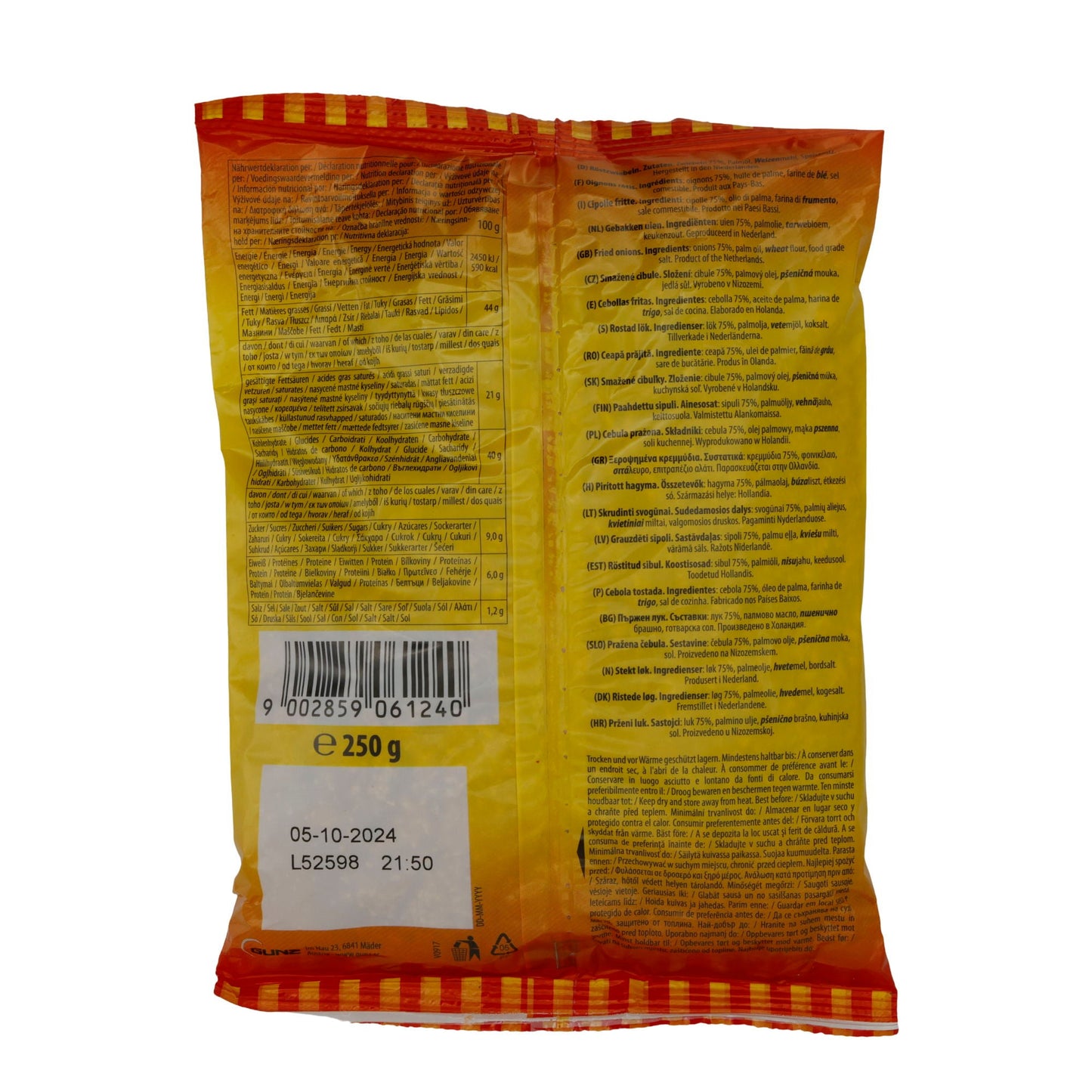 Röstzwiebeln Wiko | Zwiebeln | Knusprig, vielseitig | 250 g WIKO