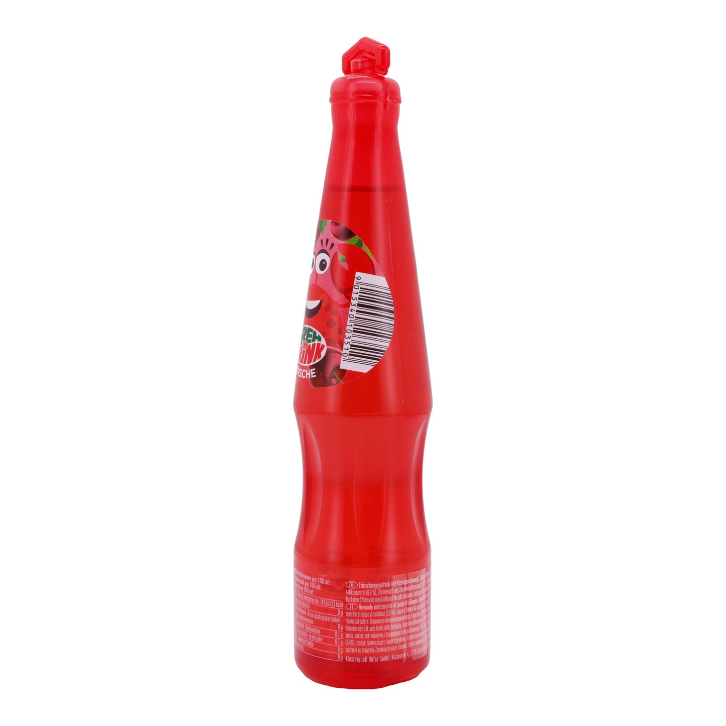 Kirsche Dreh & Trink | Erfrischungsgetränk | Mit Kirschgeschmack | 200 ml