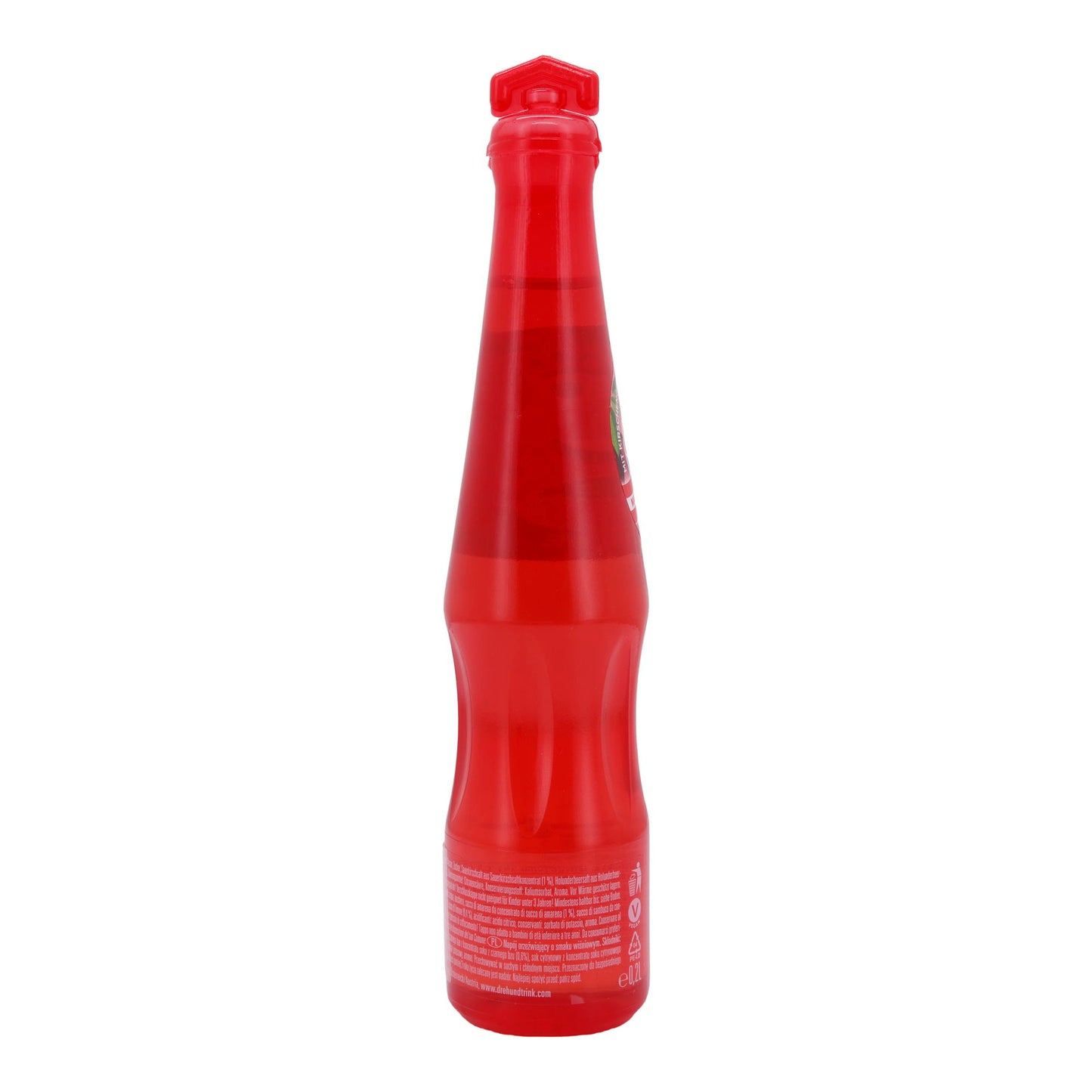 Kirsche Dreh & Trink | Erfrischungsgetränk | Mit Kirschgeschmack | 200 ml