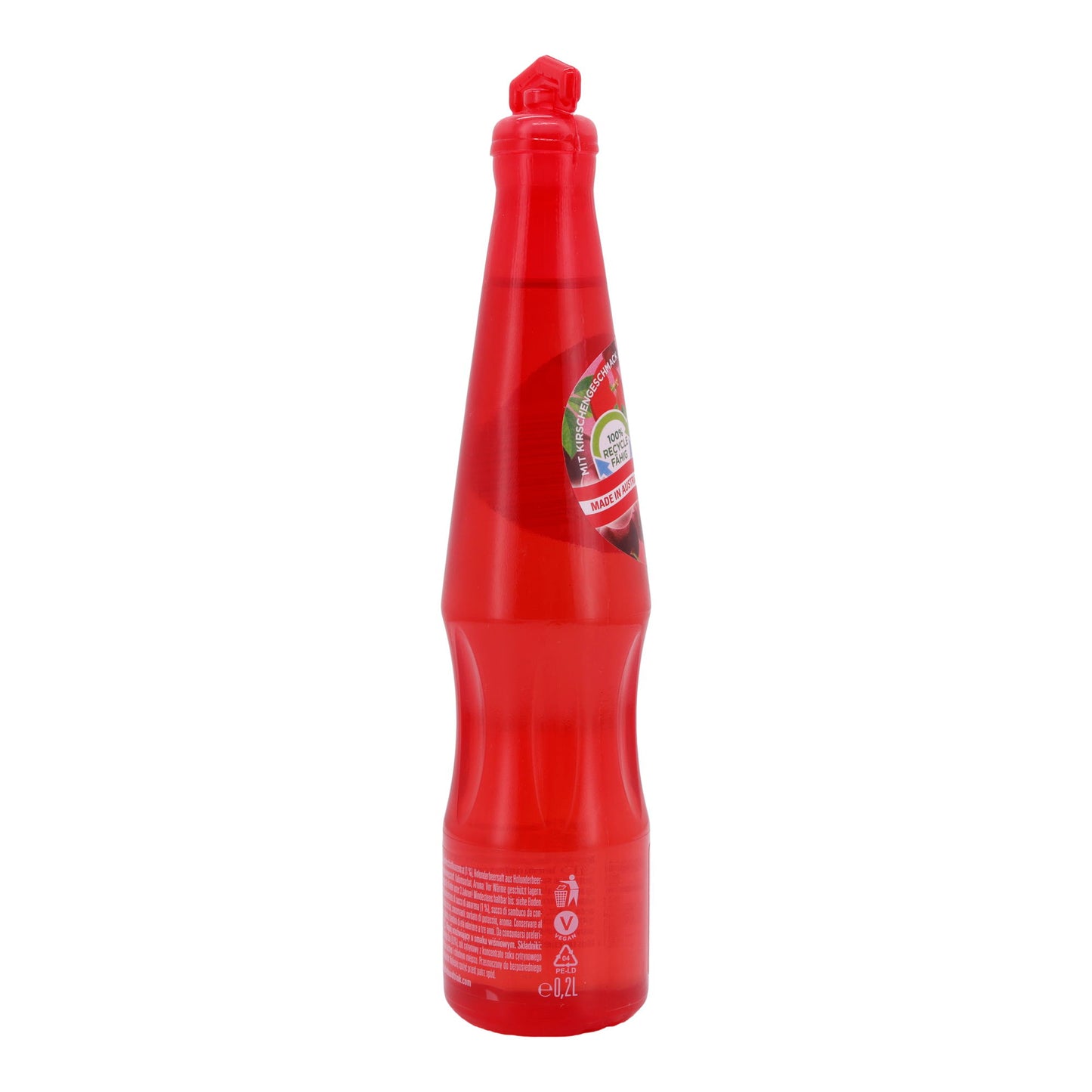 Kirsche Dreh & Trink | Erfrischungsgetränk | Mit Kirschgeschmack | 200 ml