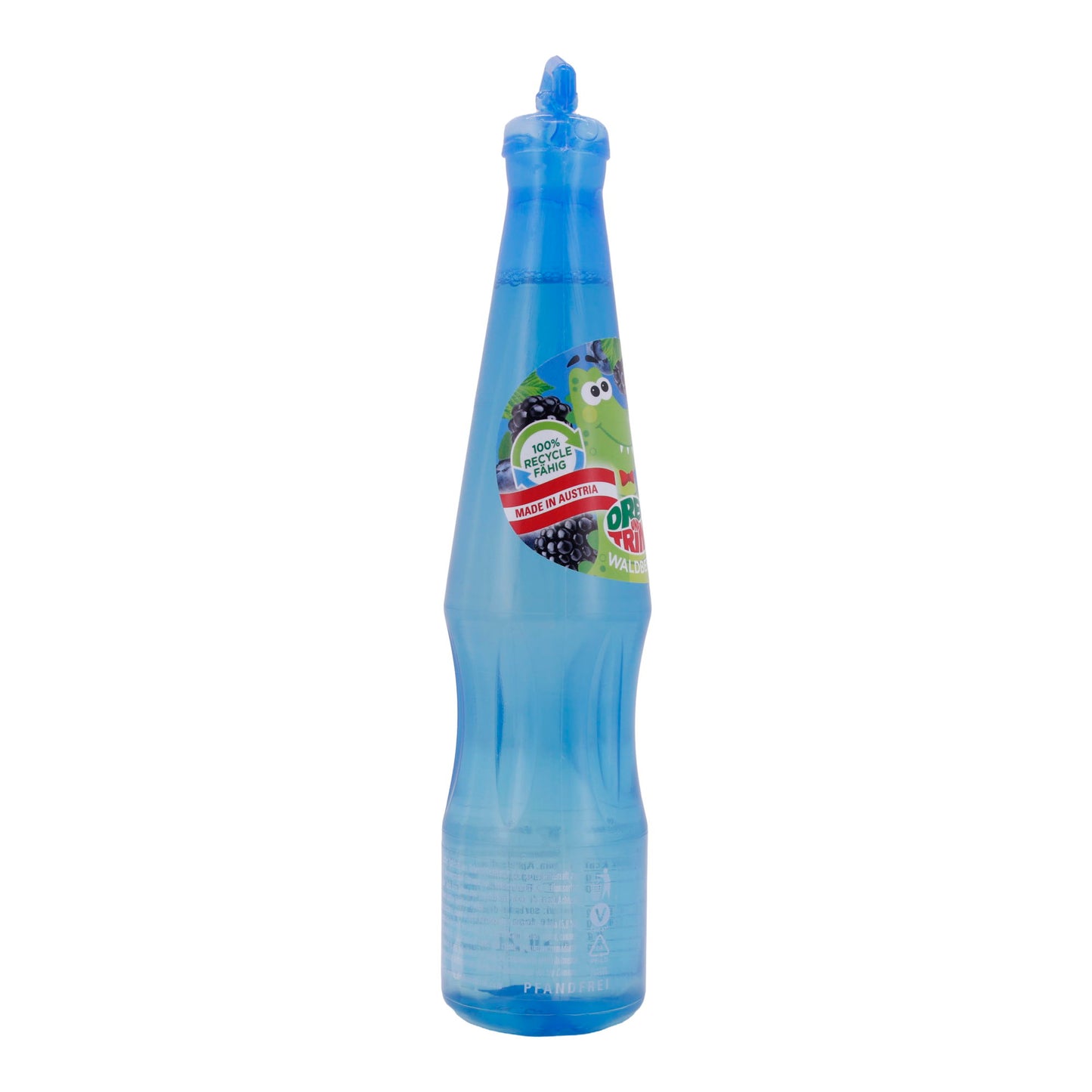 Kindergetränk Dreh und Trink | Waldbeere | Fruchtsaftgetränk mit Apfel, Brombeere & Heidelbeere | 200 ml | Vegan & BPA-frei
