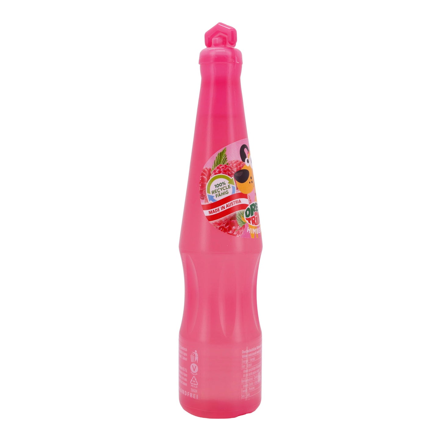 Kindergetränk Open Drink | Himbeergeschmack | Vegan & BPA-frei | 100% recyclebar | 200 ml