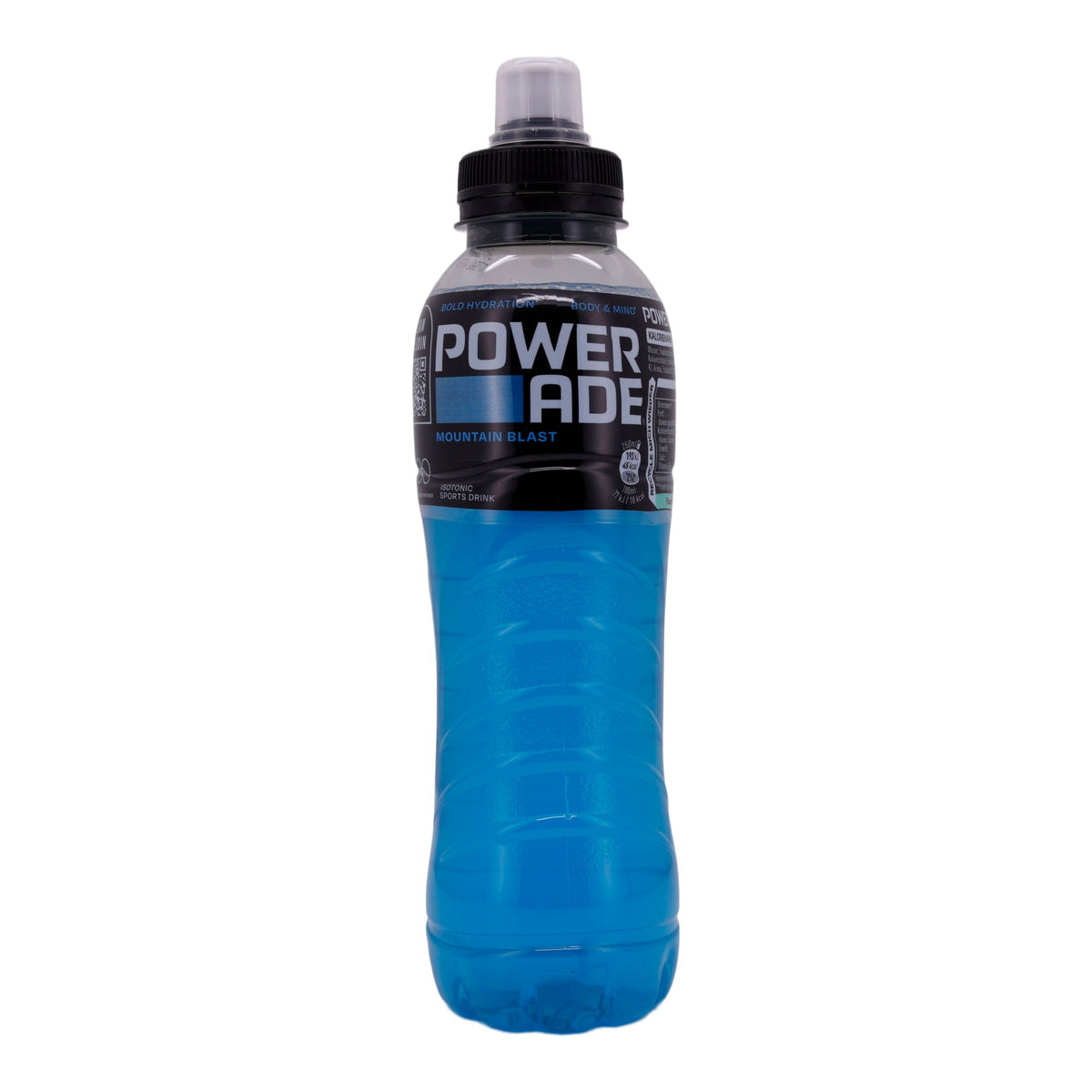 Sportgetränk Powerade Mountain Blast | Getränk | Isotonisches Sportgetränk für optimale Rehydrierung | 500 ml POWERADE