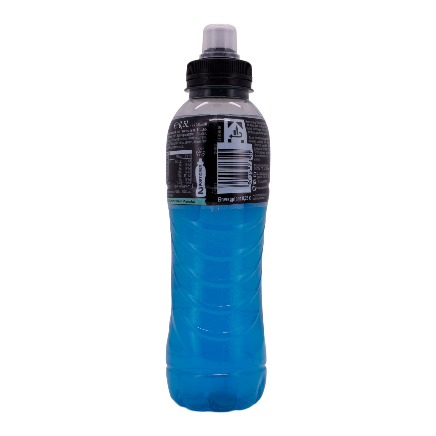 Sportgetränk Powerade Mountain Blast | Getränk | Isotonisches Sportgetränk für optimale Rehydrierung | 500 ml