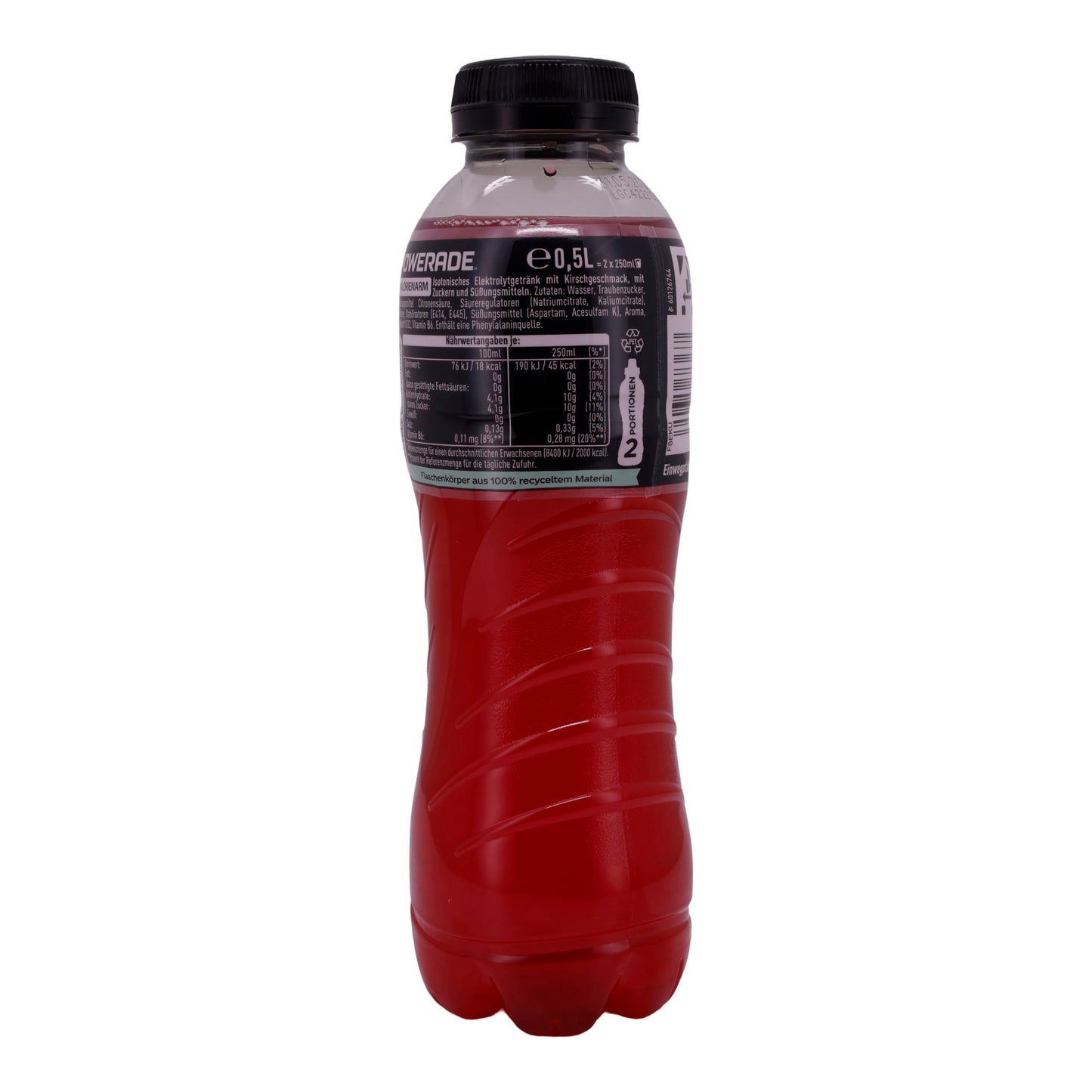 Elektrolytgetränk Powerade | Wild Cherry | Isotonisch, erfrischend | 500 ml