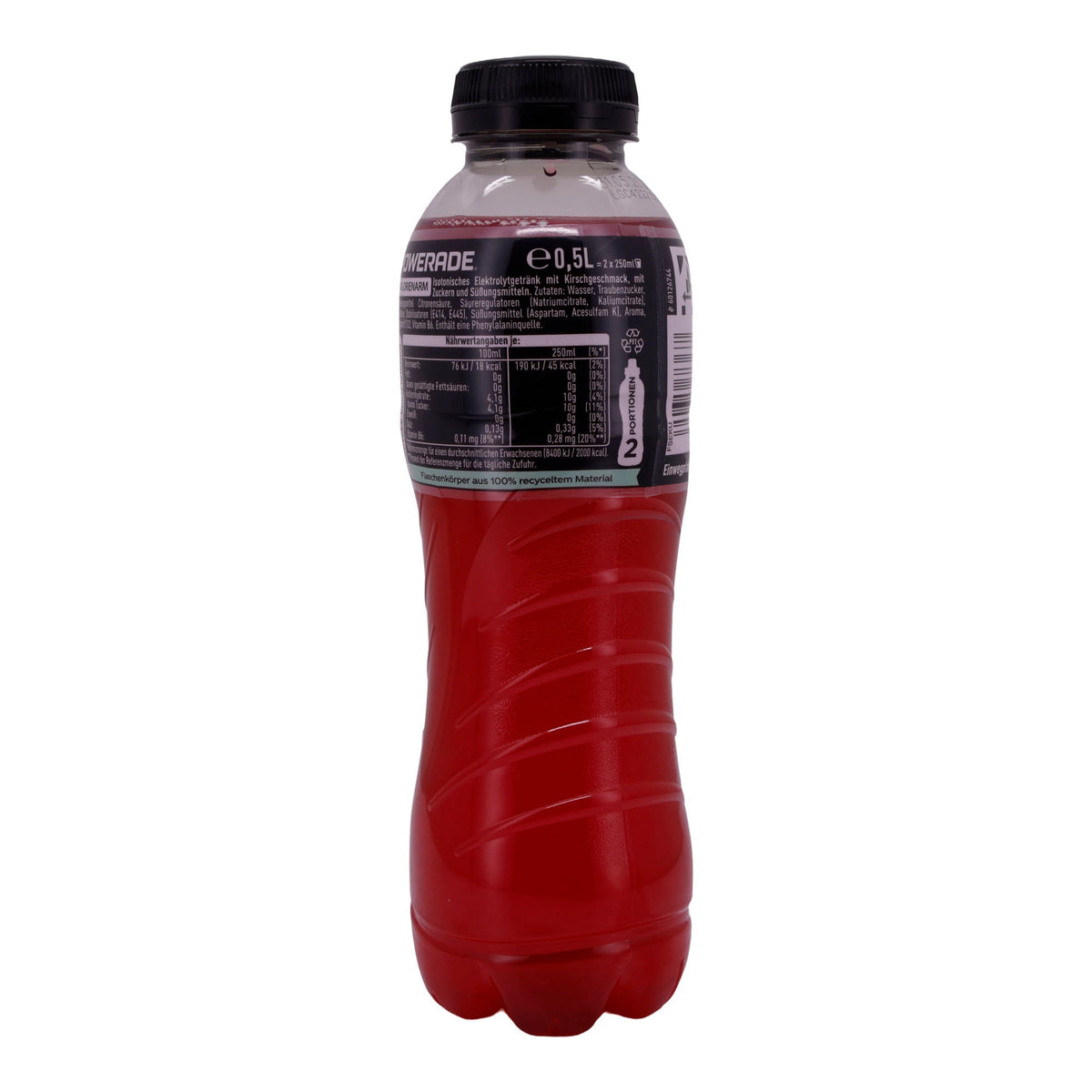 Elektrolytgetränk Powerade | Wild Cherry | Isotonisch, erfrischend | 500 ml POWERADE