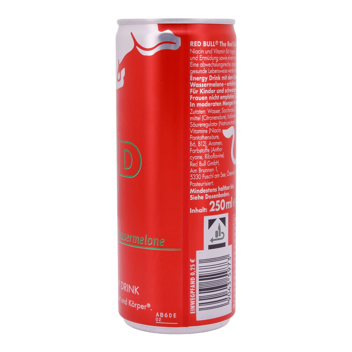 The Red Edition Energy Drink Red Bull | Getränk | Wassermelone | 250 ml