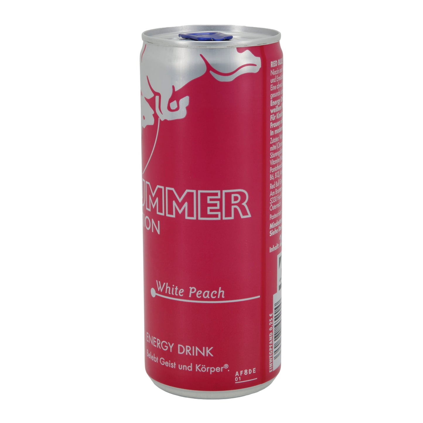 Energy Drink Red Bull The Summer Edition | Getränk | White Peach | 250 ml