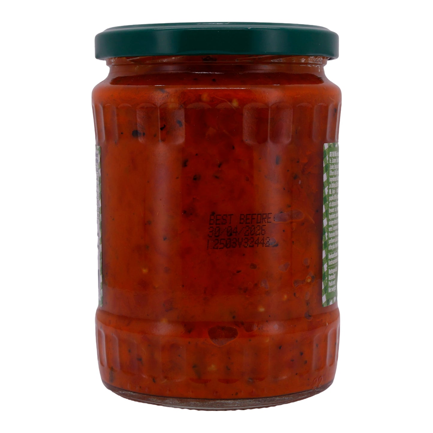 Paprikapasta Natura | Ajvar mild | Traditioneel, mild, ideaal voor dips & bijgerechten | 540 g