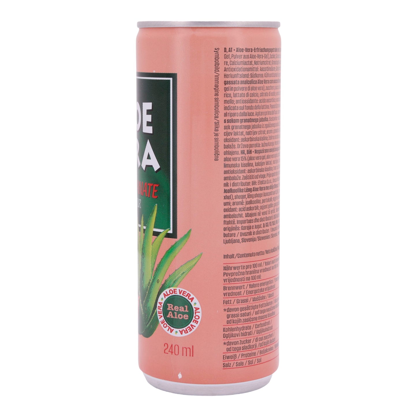 Verfrissend drankje Lotte | Aloë Vera Granaatappel Smaak | Met Granaatappelsmaak | 240 ml