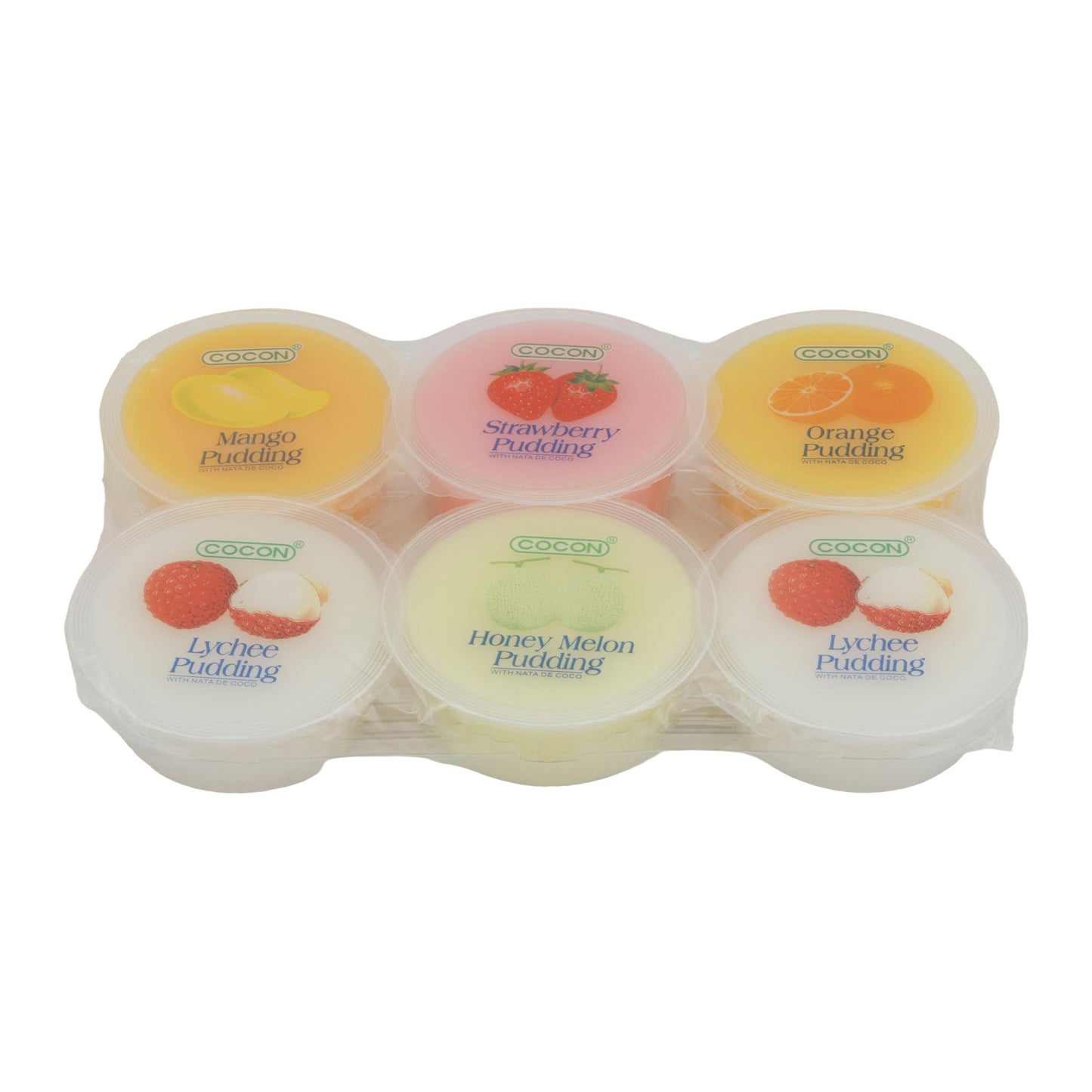 Budino di frutta Cocon | Dessert | Tropicale, con Nata de Coco | 480 g